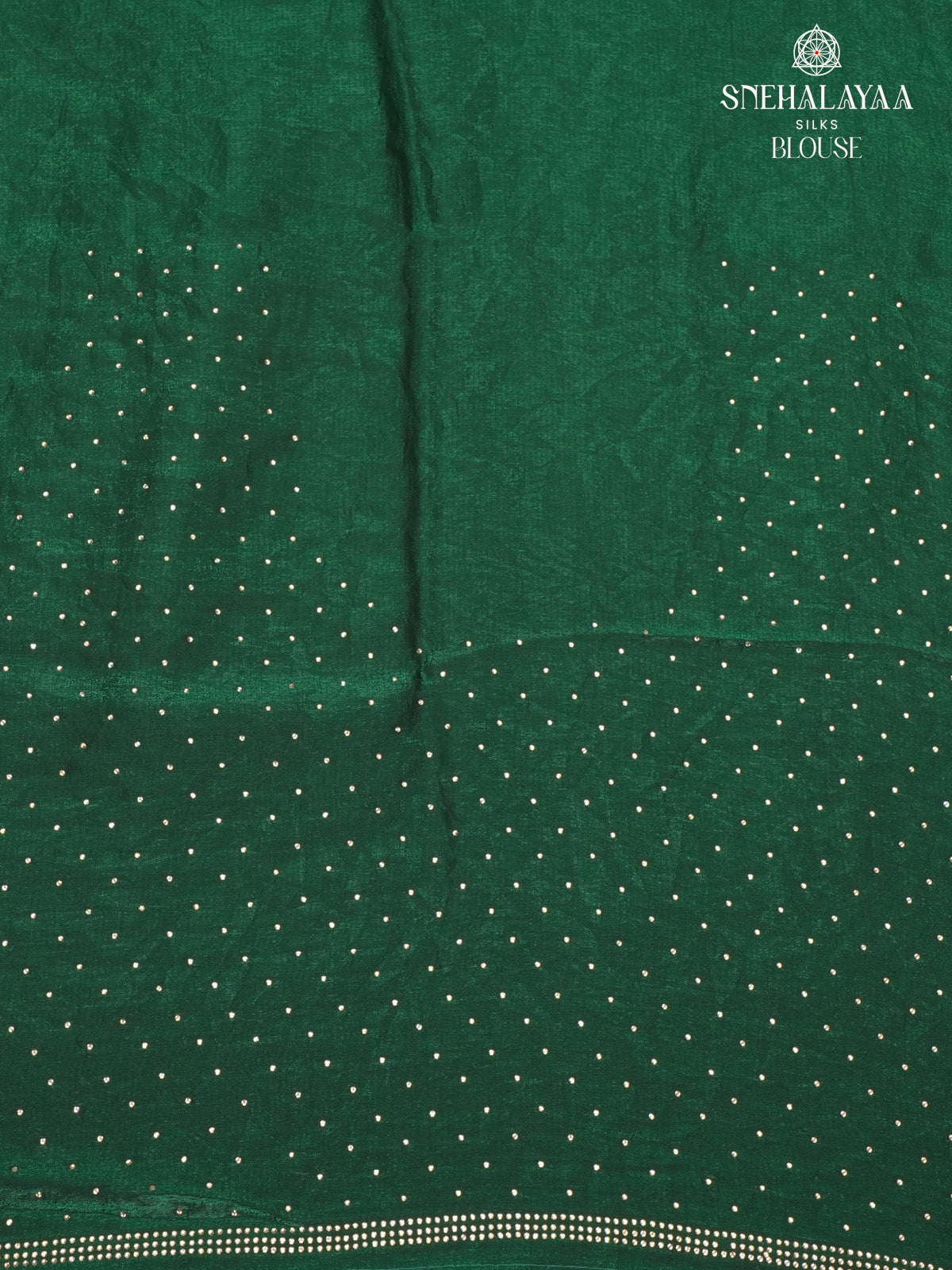 Forest Green Designer Saree