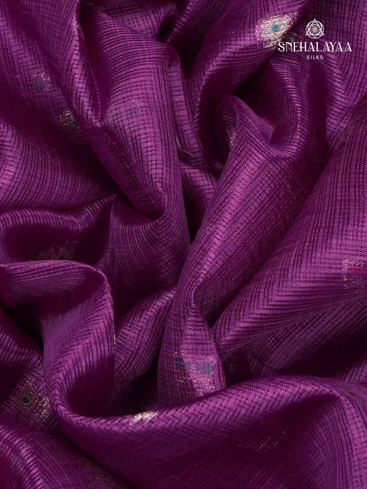 Violet Banaras Kota Saree