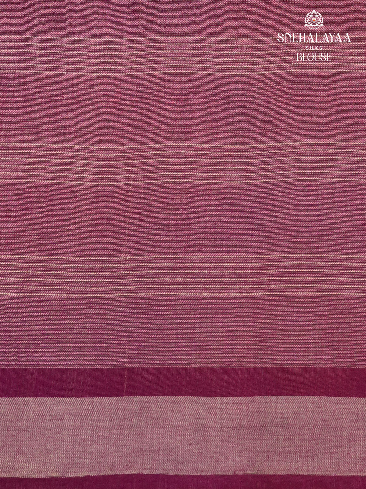 Magenta Bamboo Silk Saree