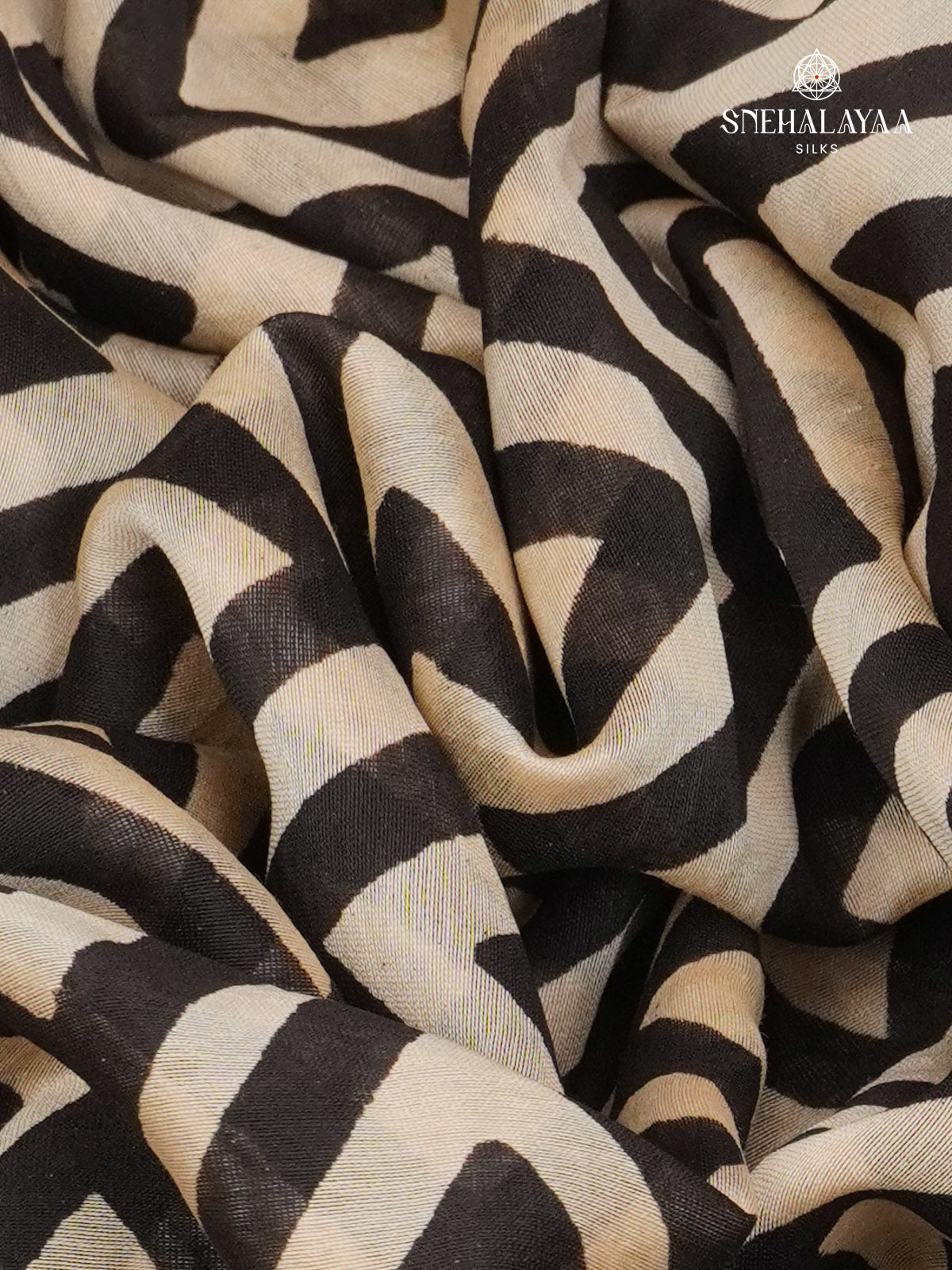 Off White Chanderi Saree