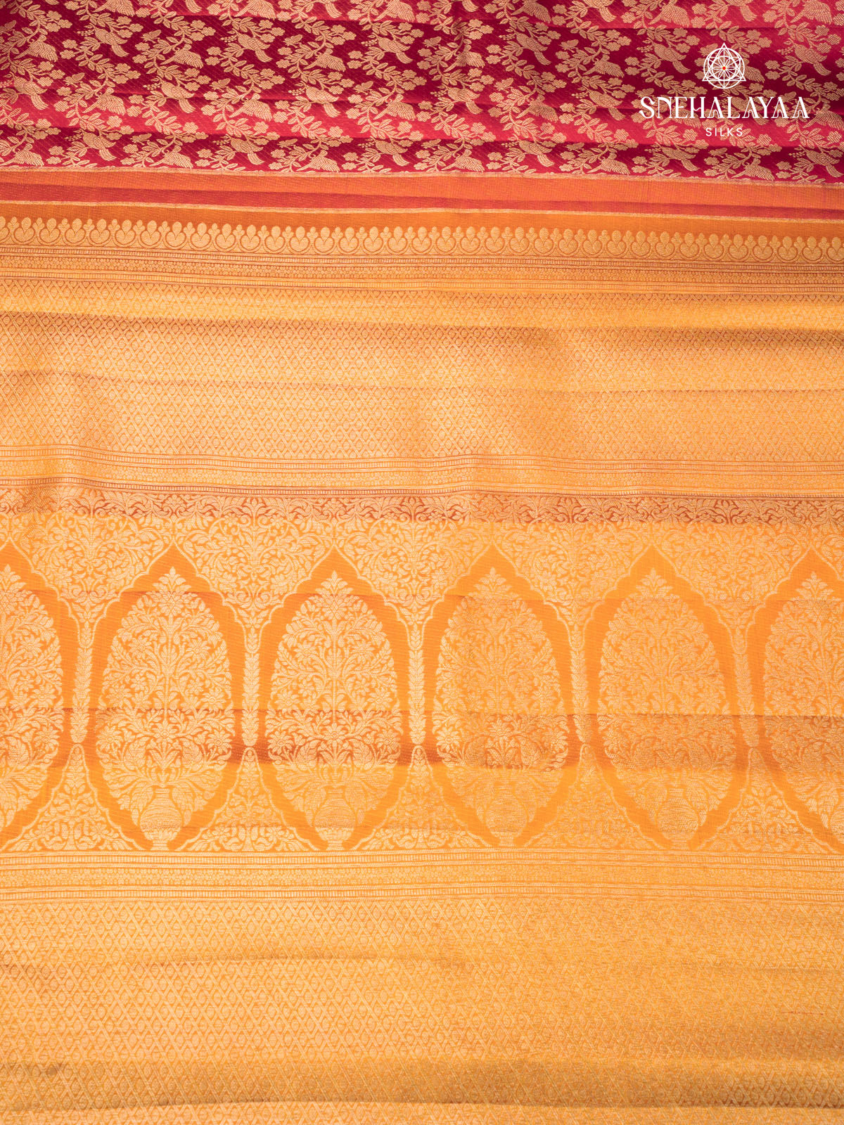 Red Kanjivaram Silk Saree