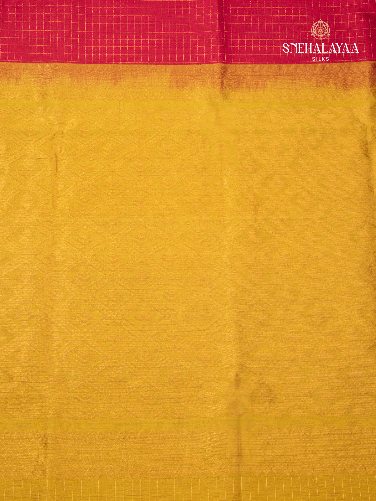 Red Silk Kanchi Cotton Saree