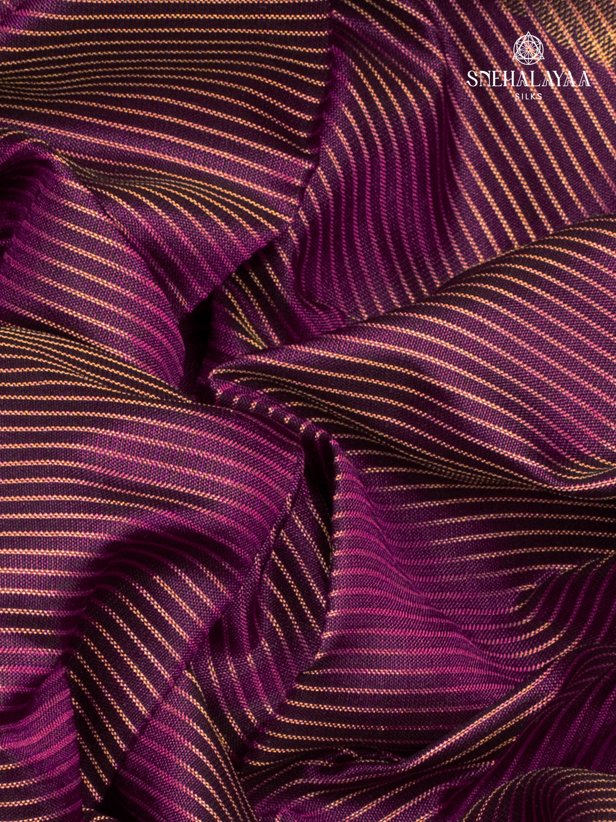 Burgundy Kanjivaram Silk Saree