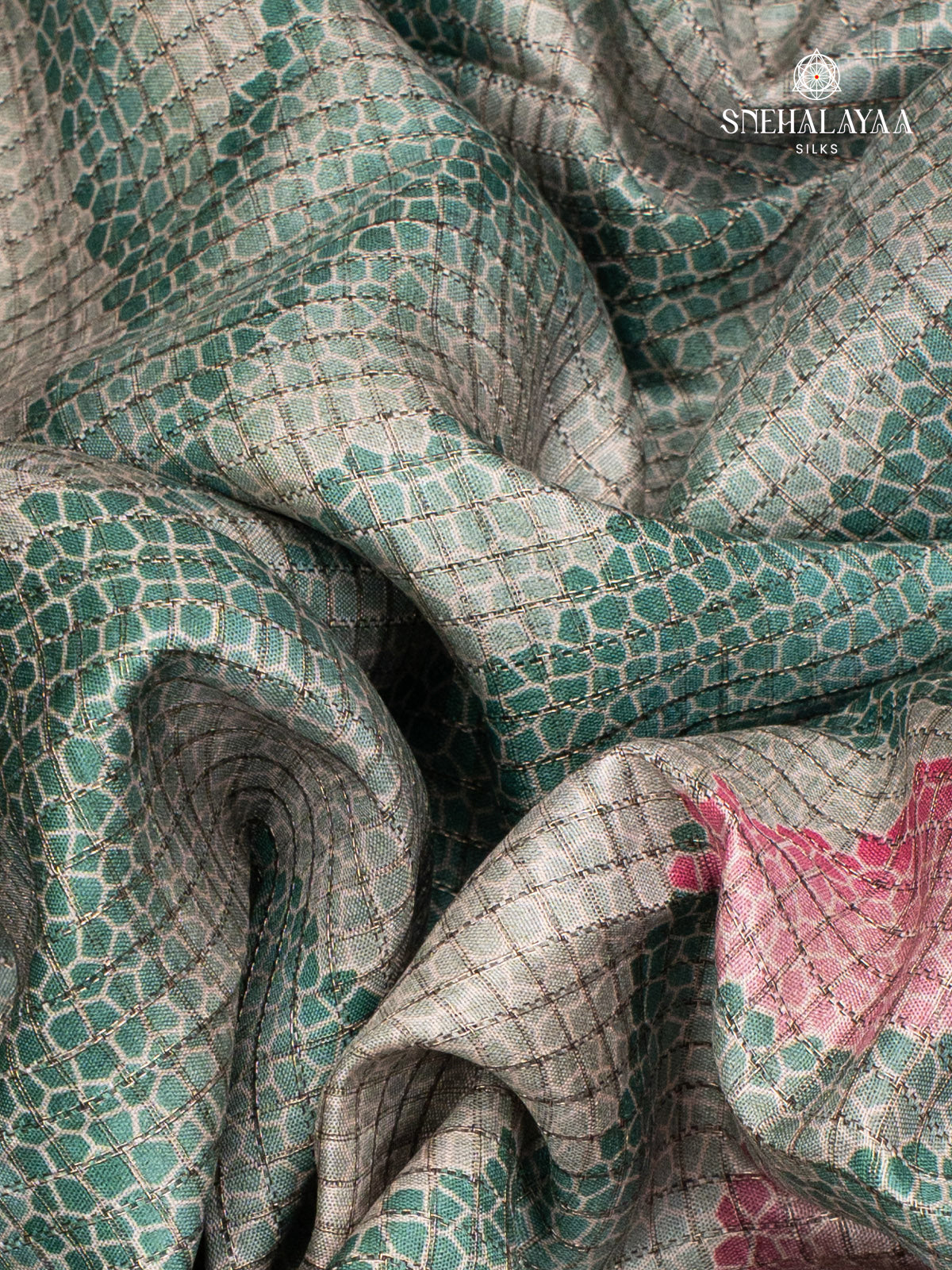 Multi Colour Tussar Saree