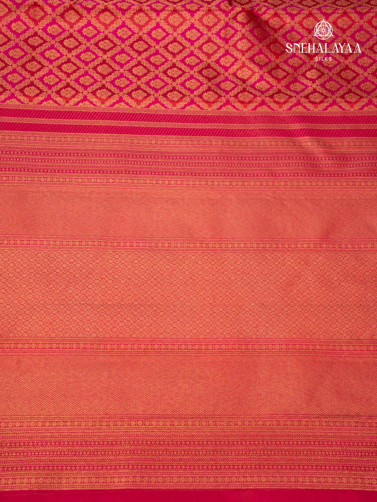 Red Kanjivaran Silk Saree