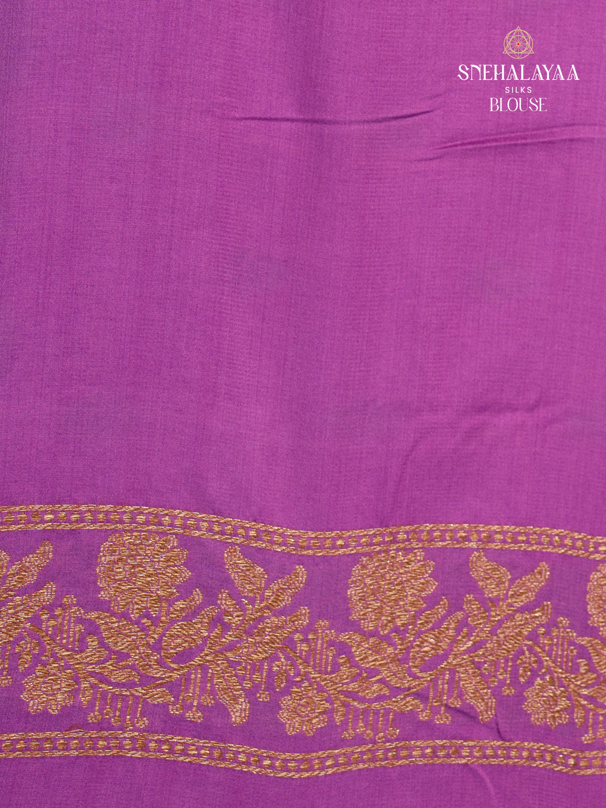 Pink Satin Banaras Saree
