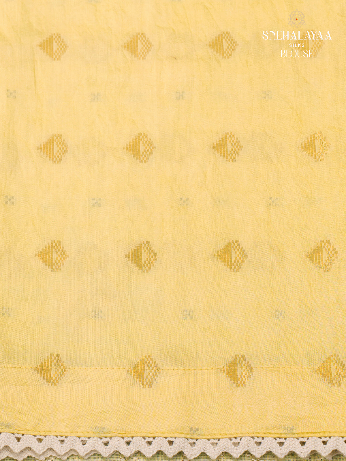 Yellow Kota Embroidery Saree