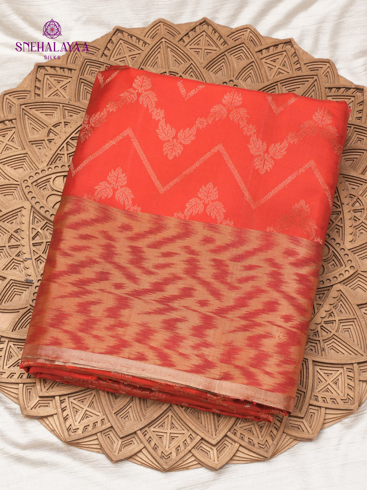 Red Kanjivaram Soft Silk Saree