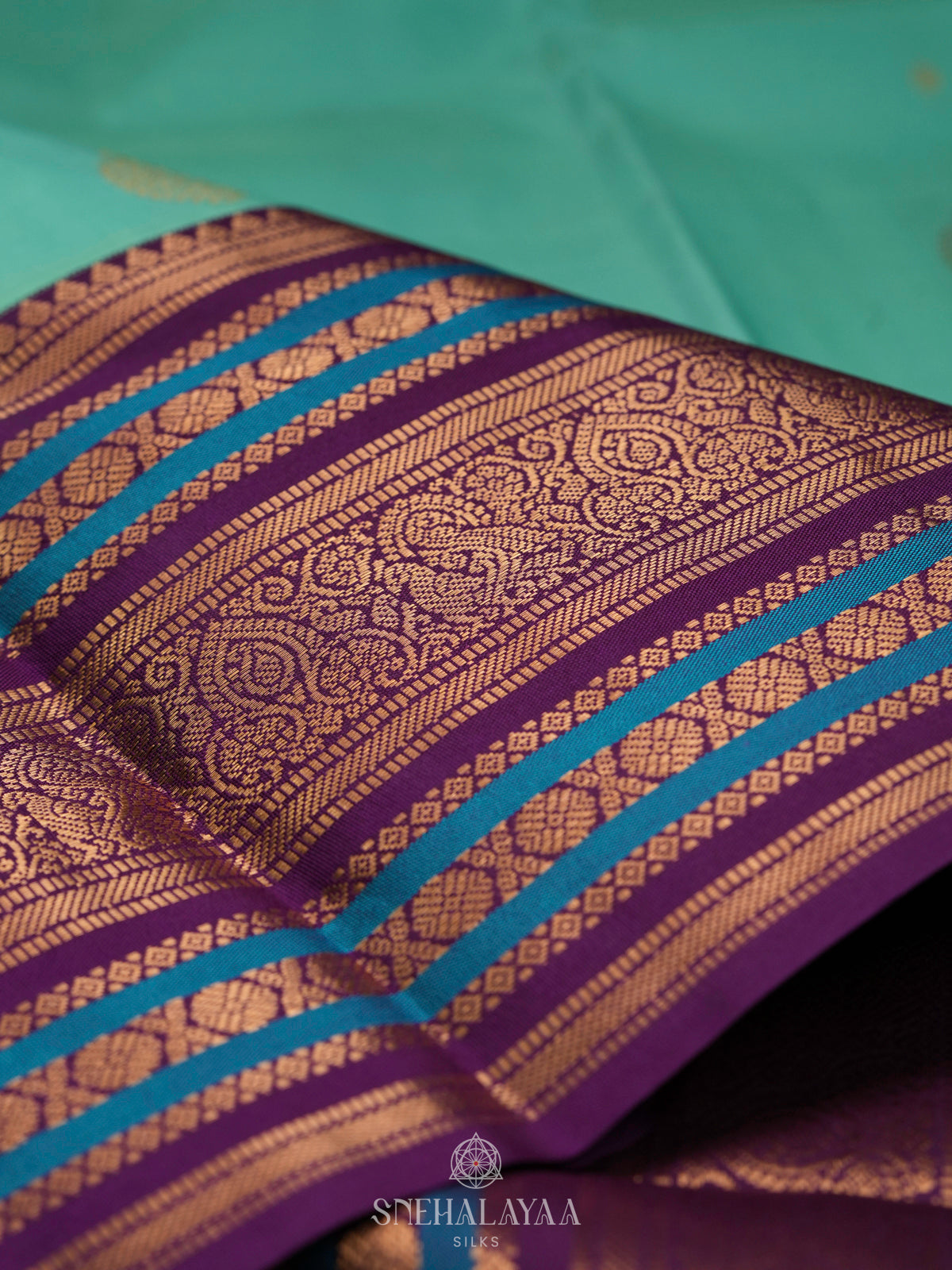 Blue Kanjivaram Silk Saree