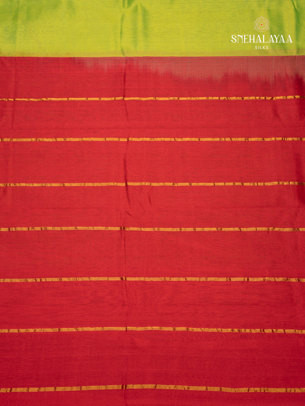Green Mangalagiri Silk Cotton Saree