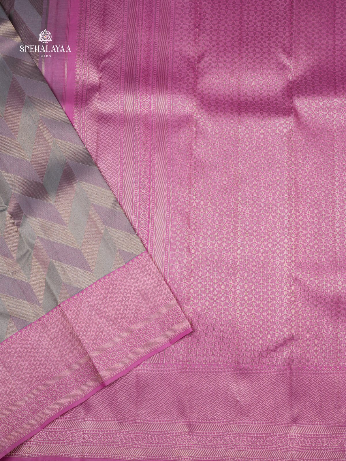 Multi Colour Kanjivaram Silk Saree