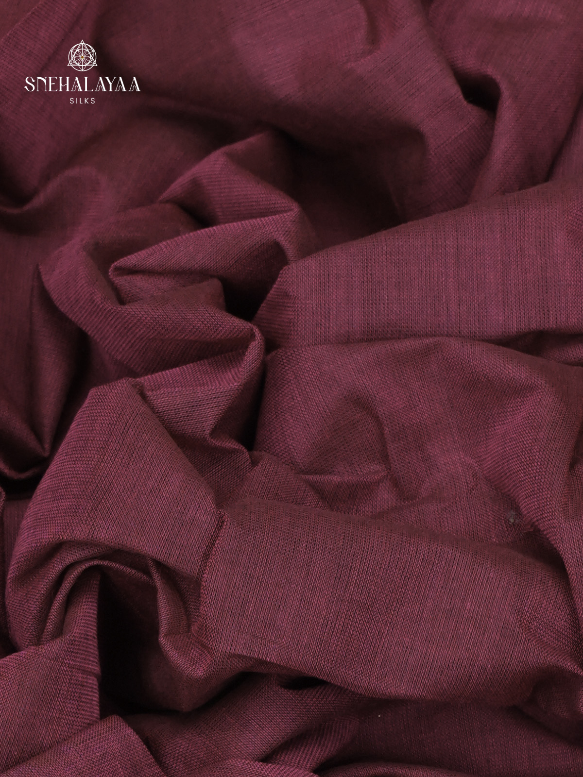 Wine Red Chettinad Cotton Saree