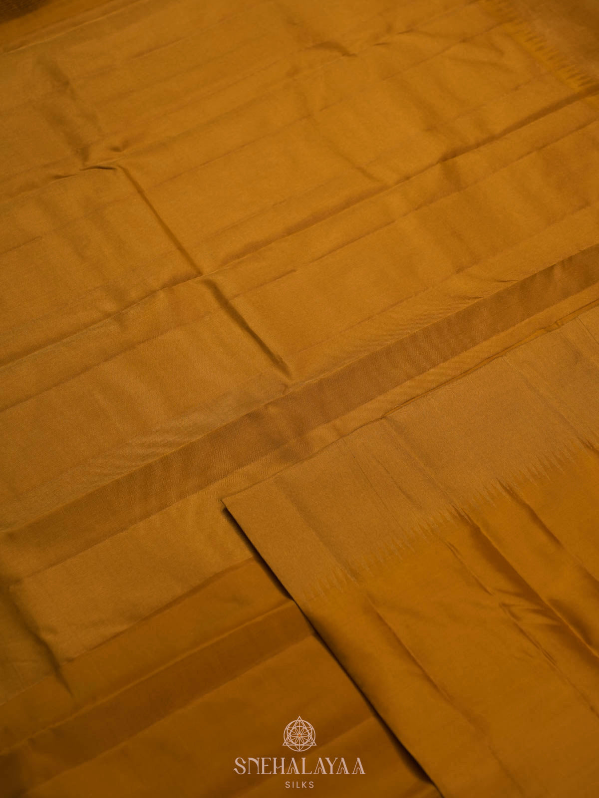 Mango Yellow Kanjivaram silk saree