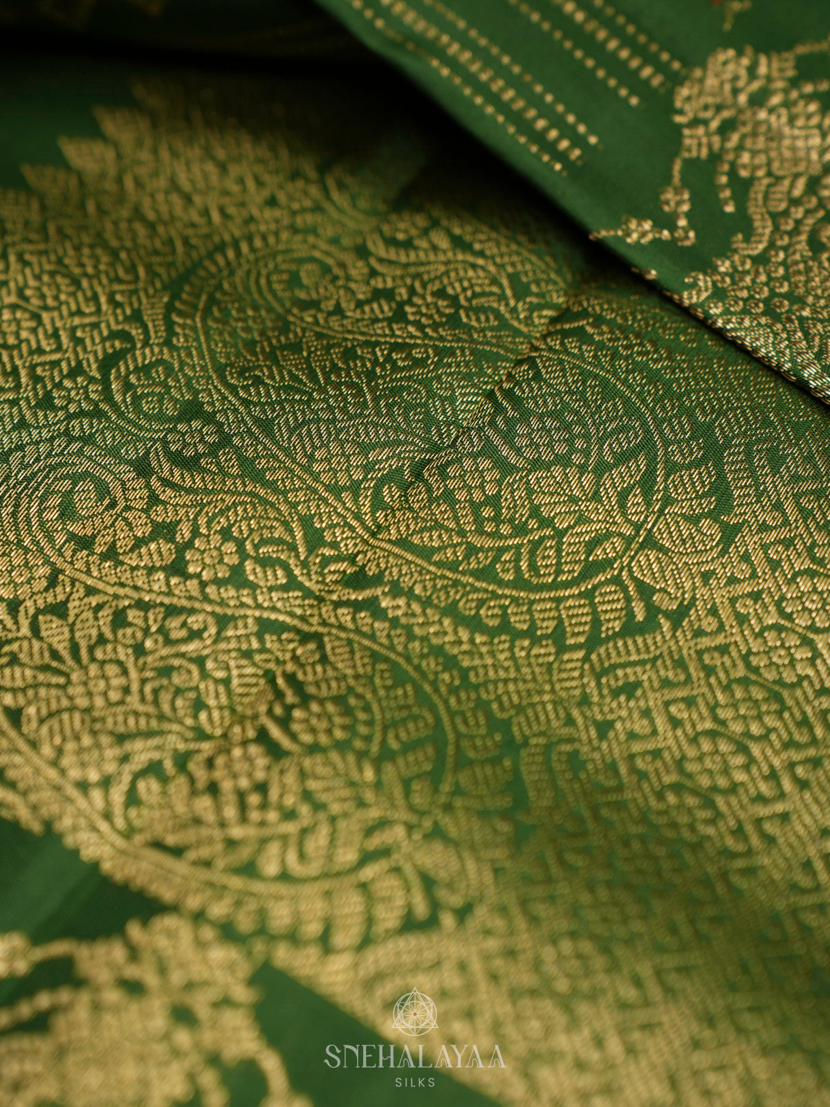 Green Kanjivaram Silk Saree