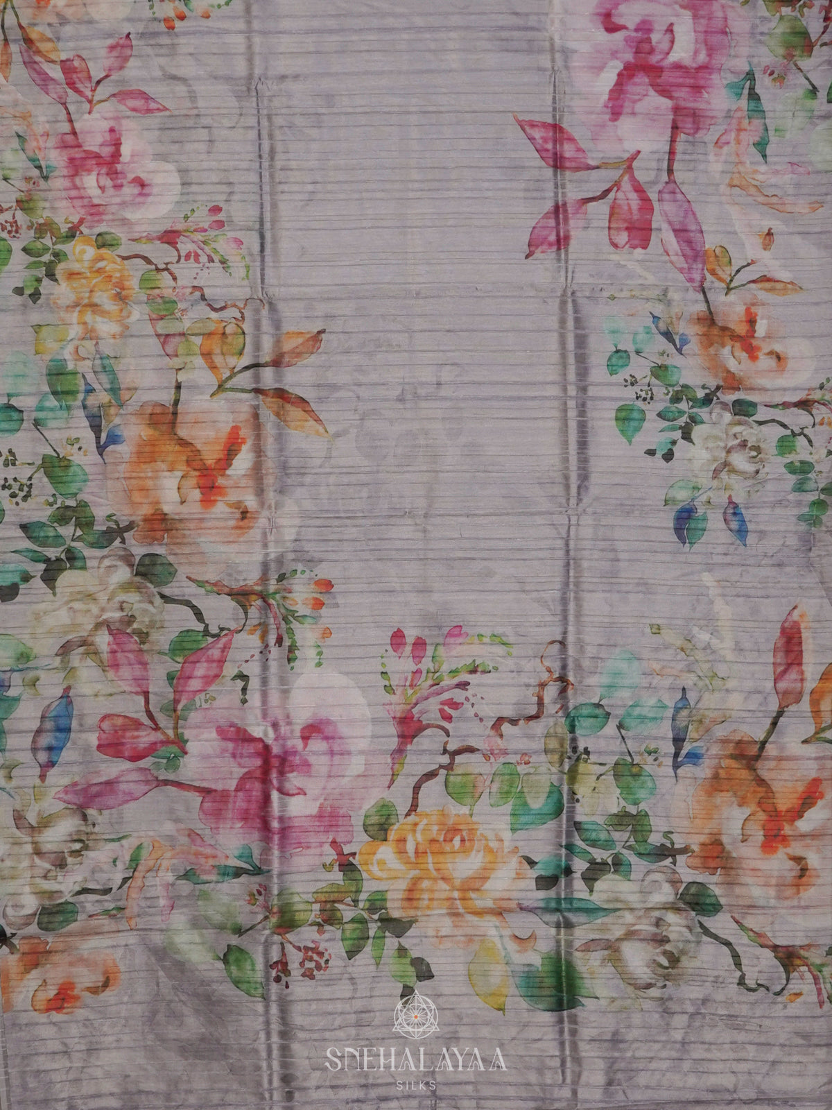 Off White Jute Saree