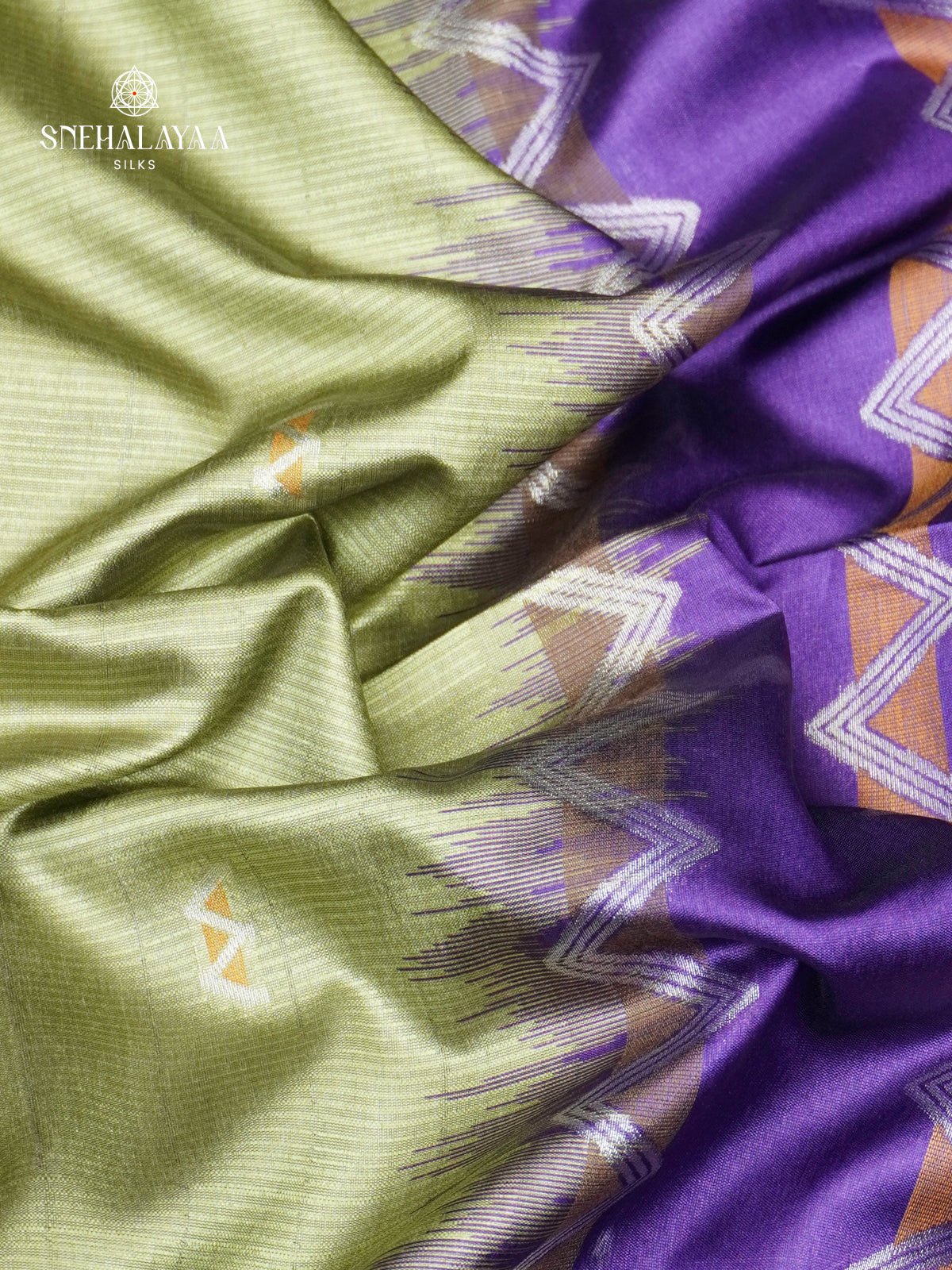 Pista Green Jute Saree