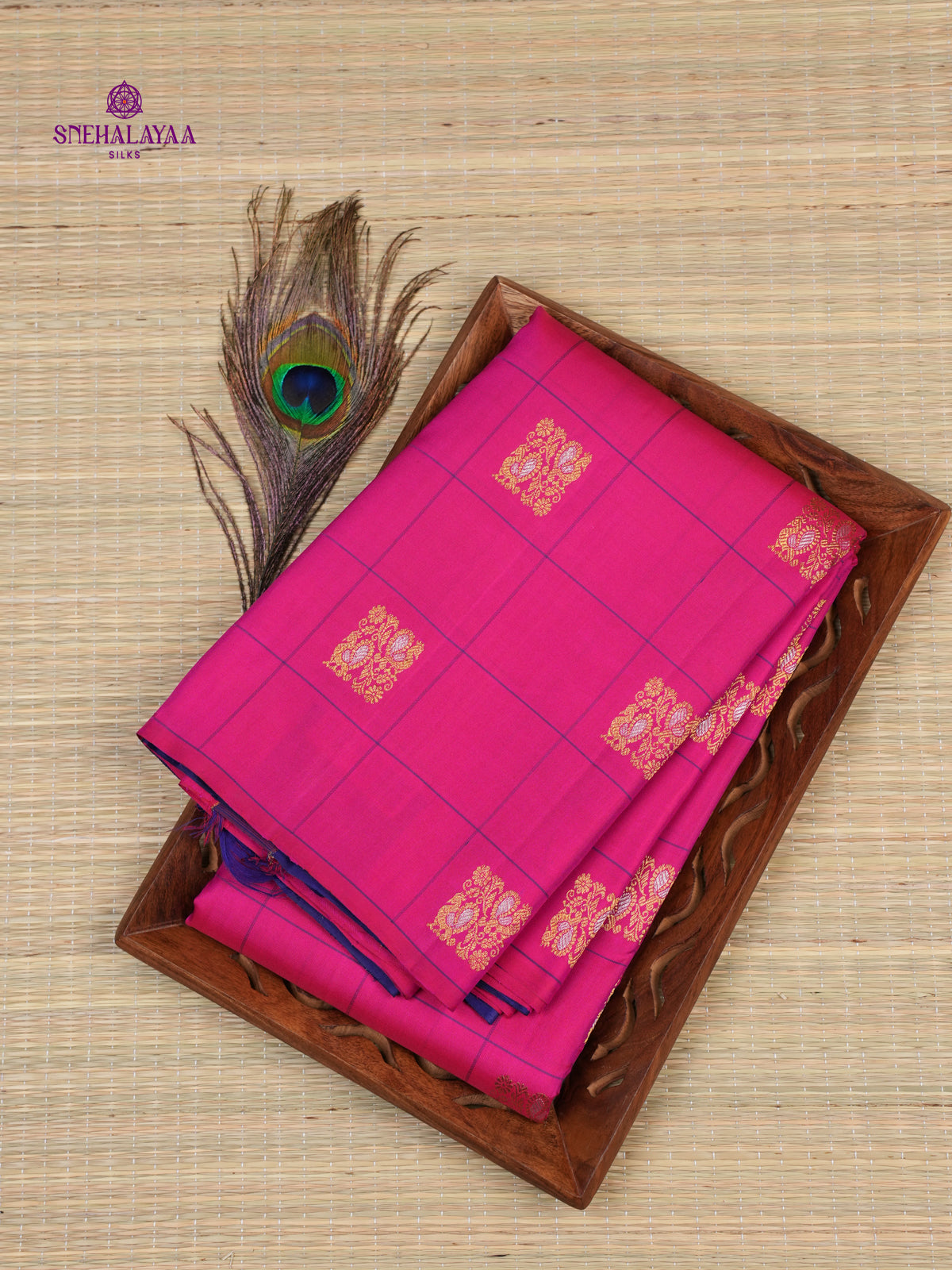 Pink Kanjivaram Silk Saree