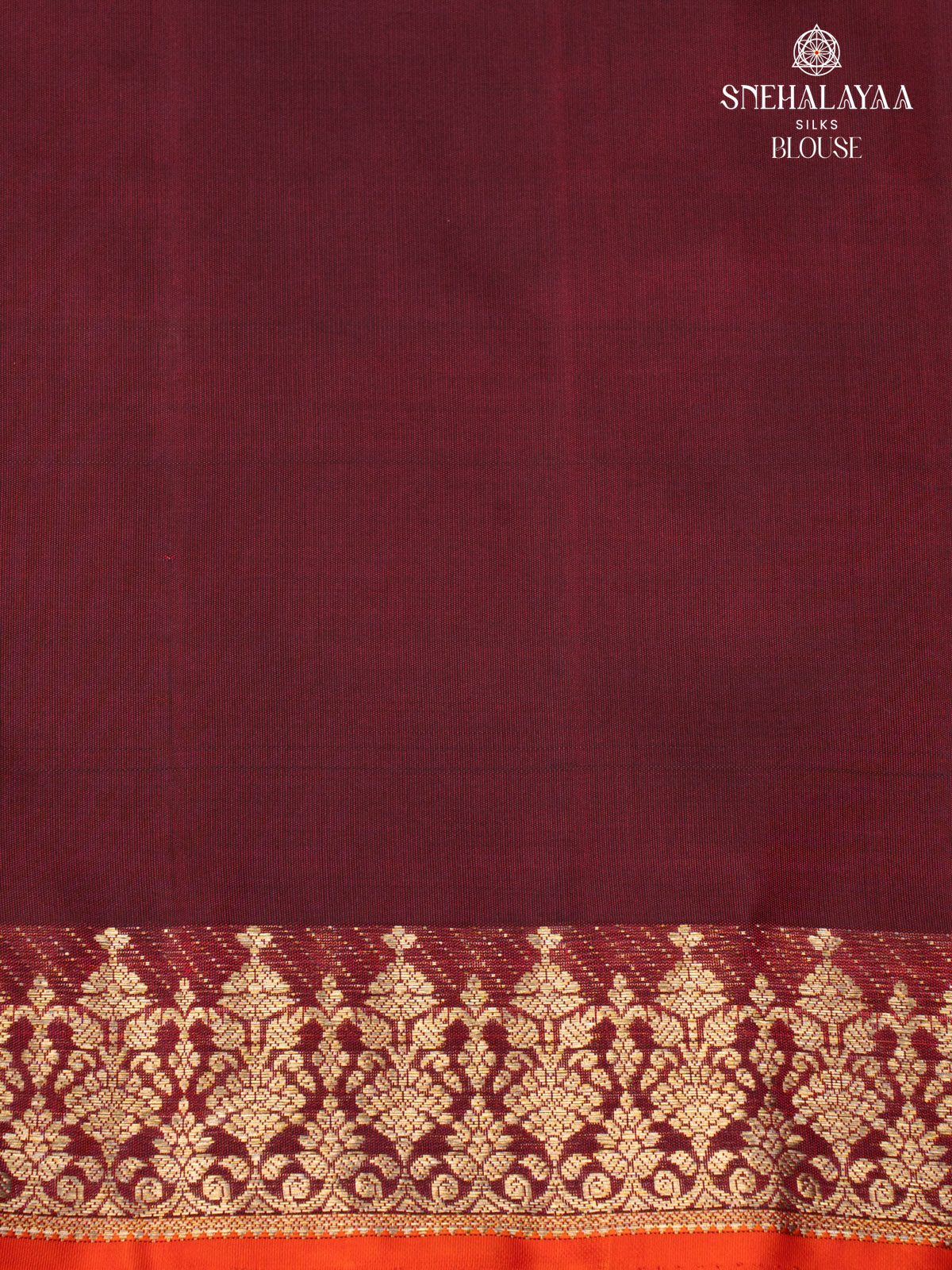 Maroon Kanjivaram Silk Saree