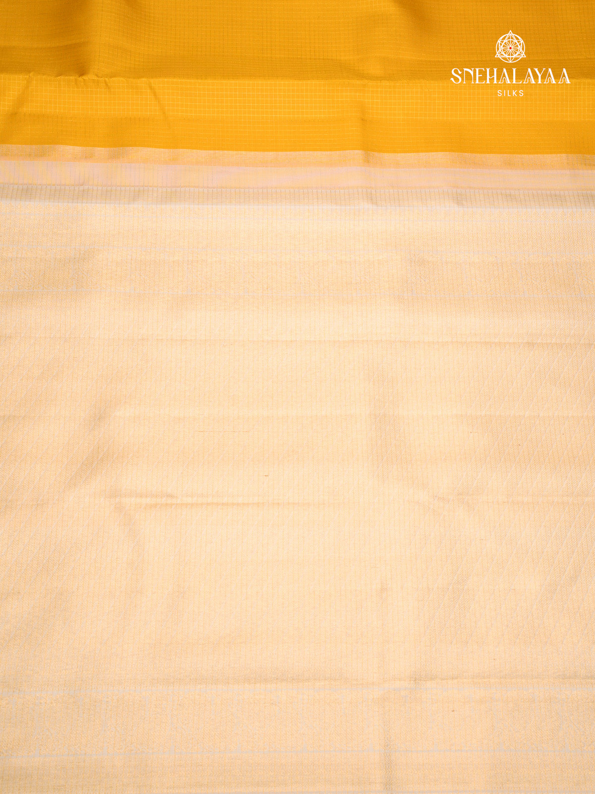 Yellow Kanjivaram Silk Saree