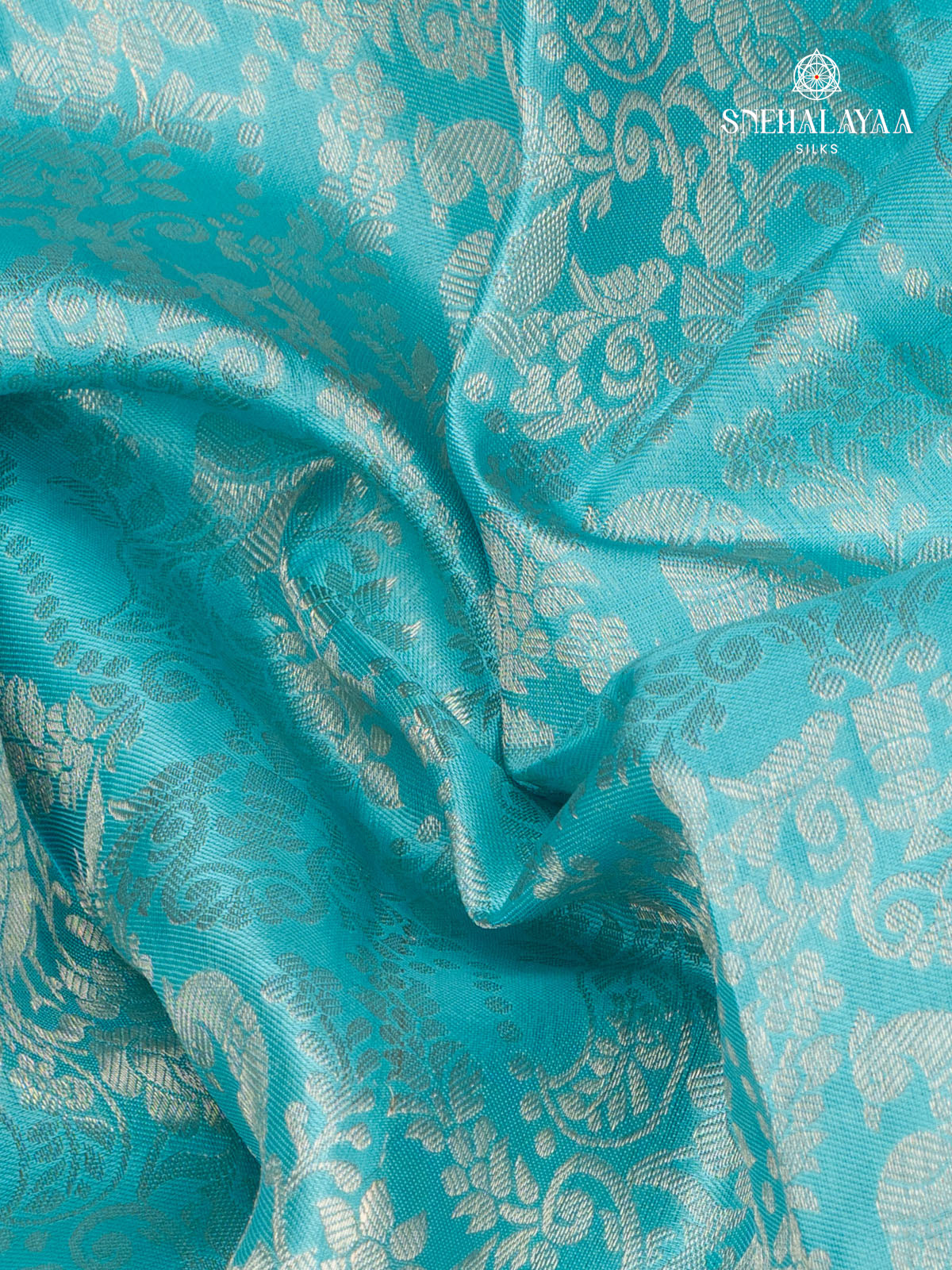 Blue Kanjivaram Silk Saree