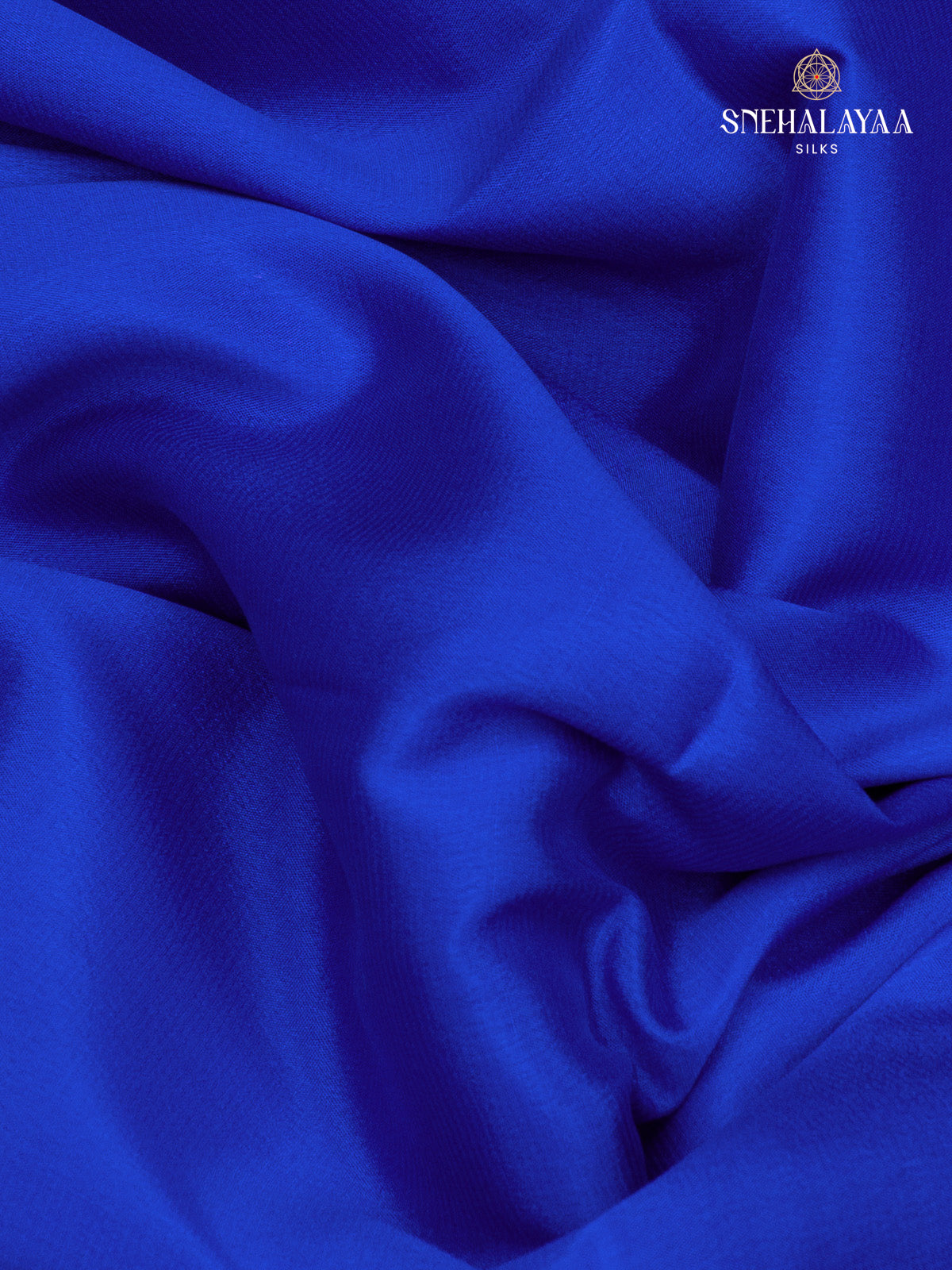 Blue Mysore Silk Saree