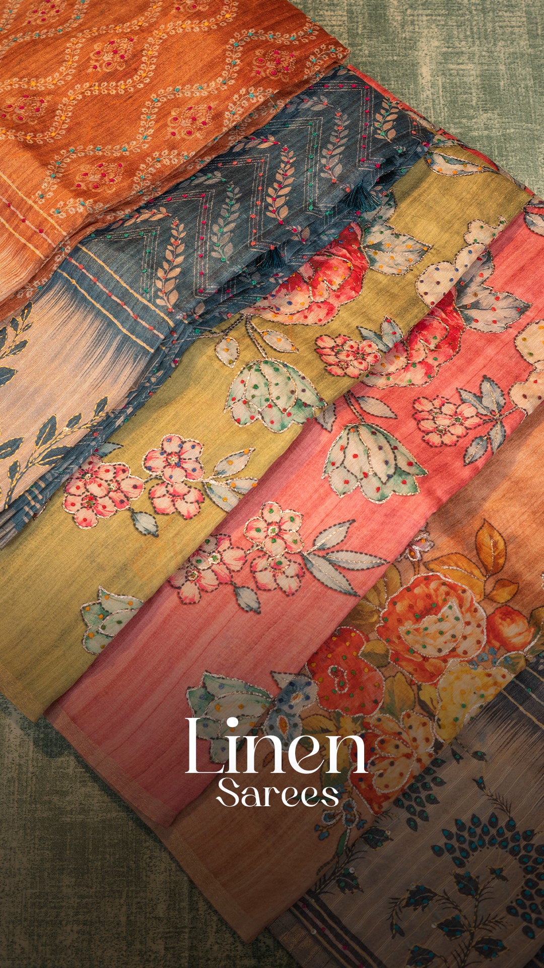 Linen Sarees