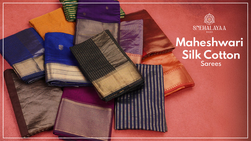 Maheshwari silk cotton Sarees