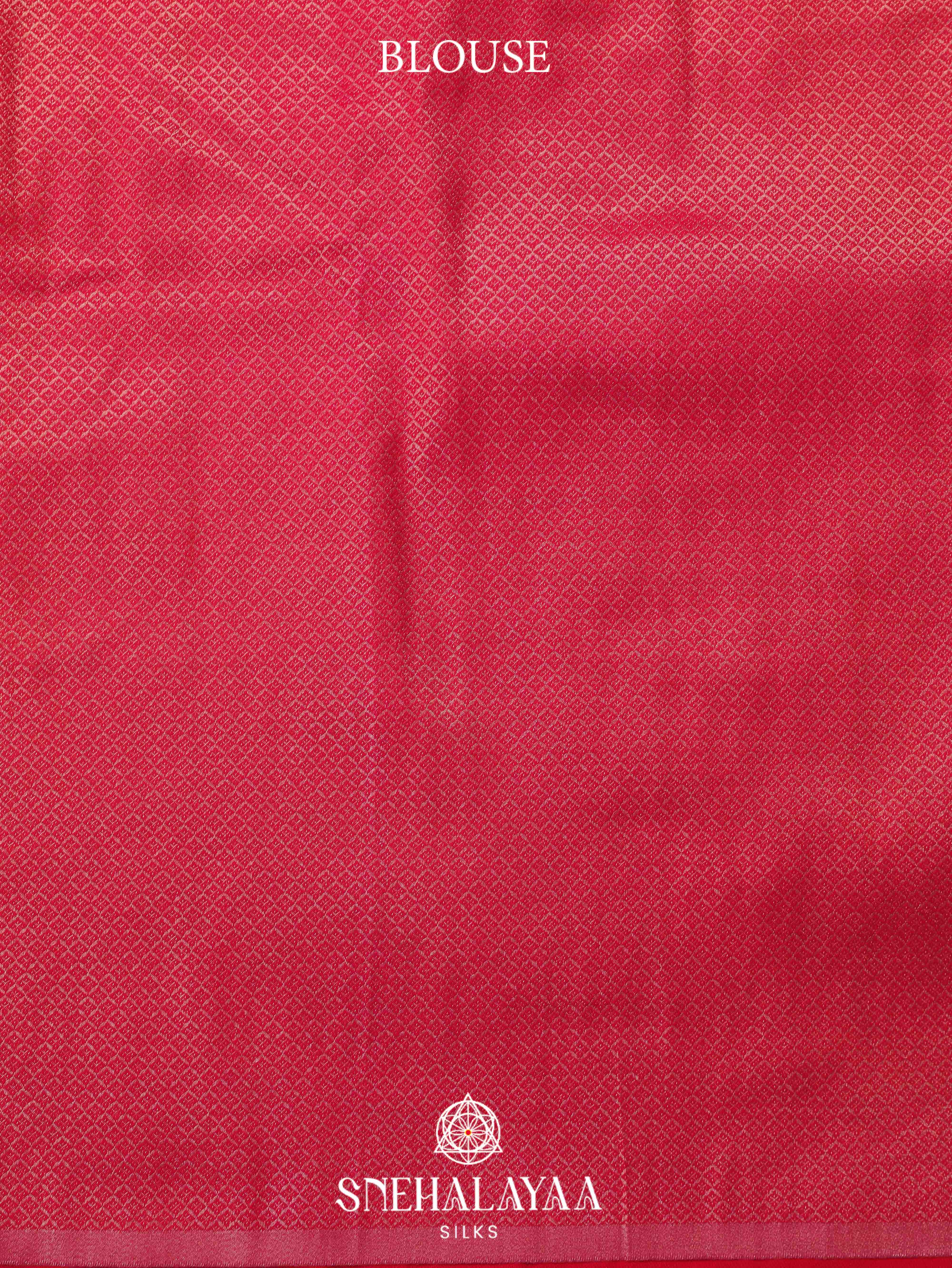 Pink Art Silk Saree