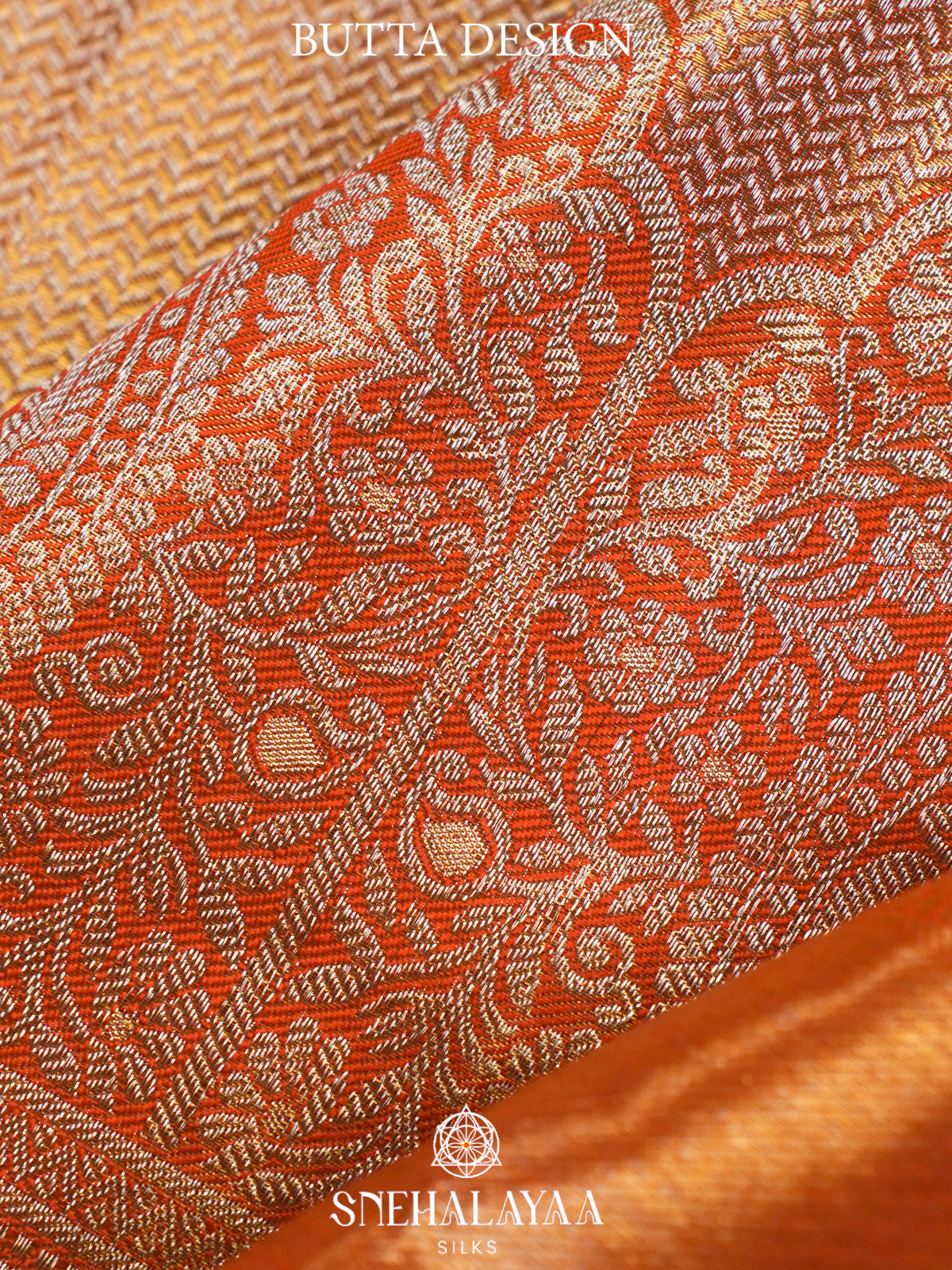 Gold Kanjivaram Silk Saree