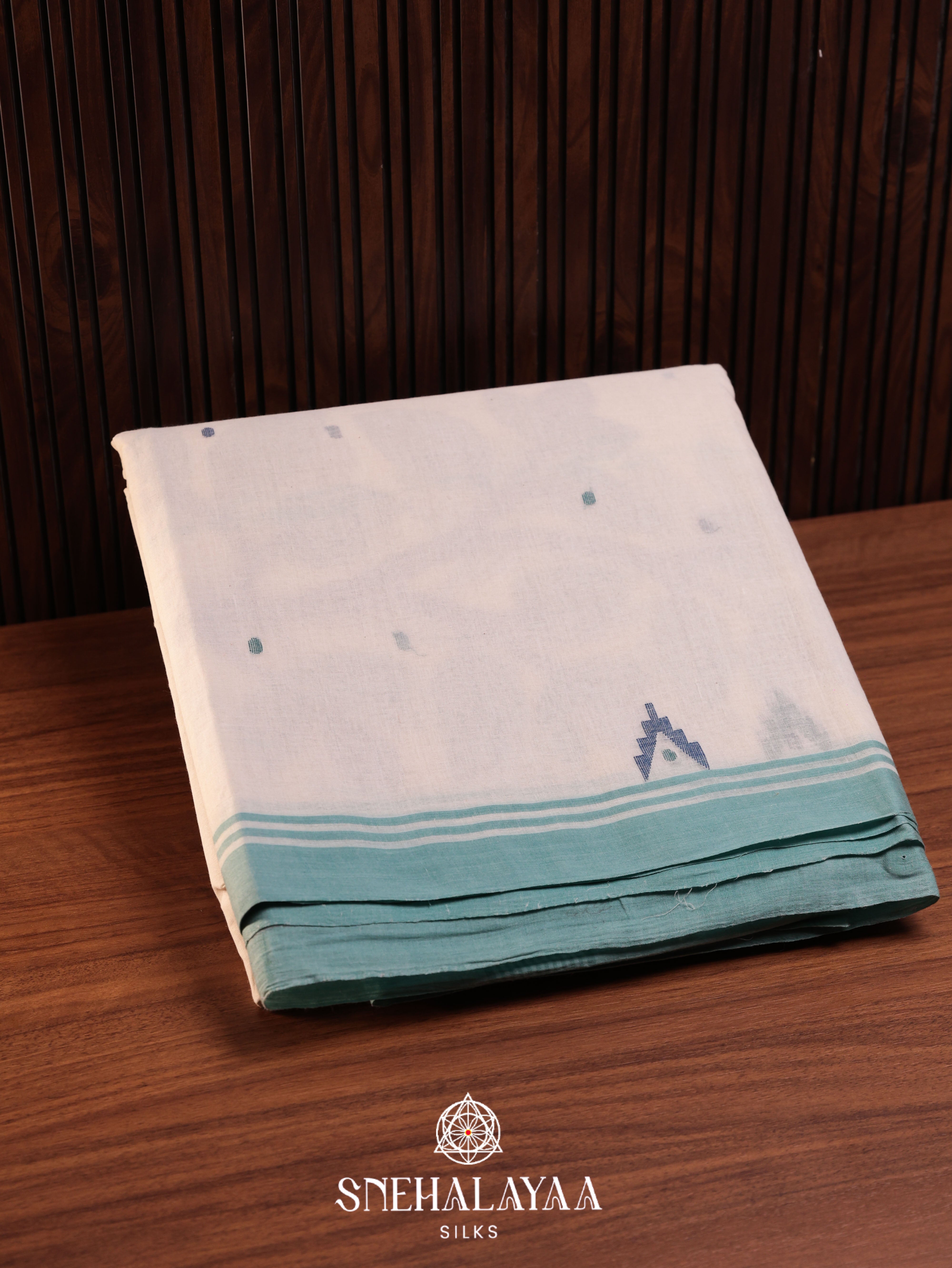 Off white Bengal Cotton Saree