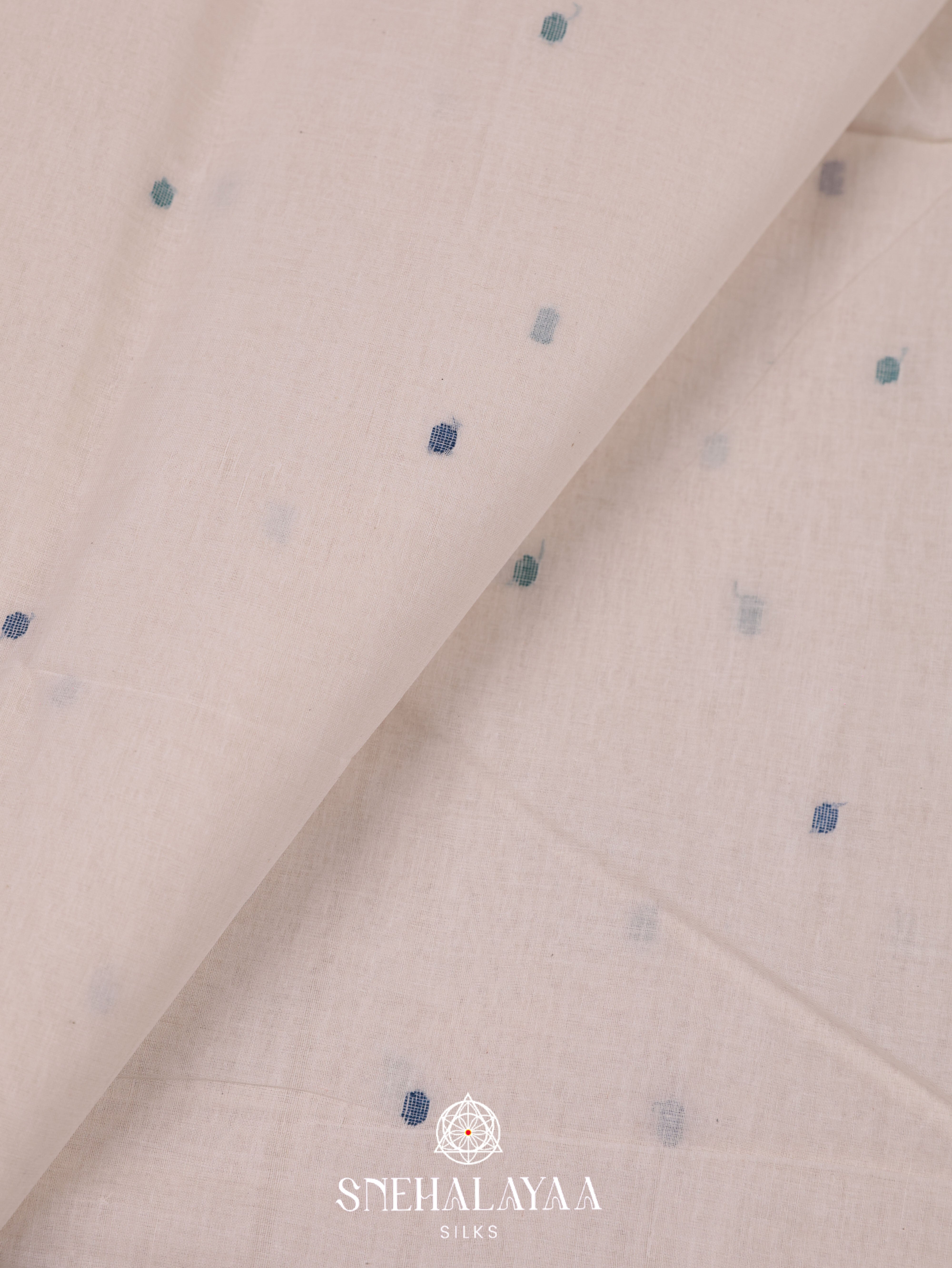 Off white Bengal Cotton Saree