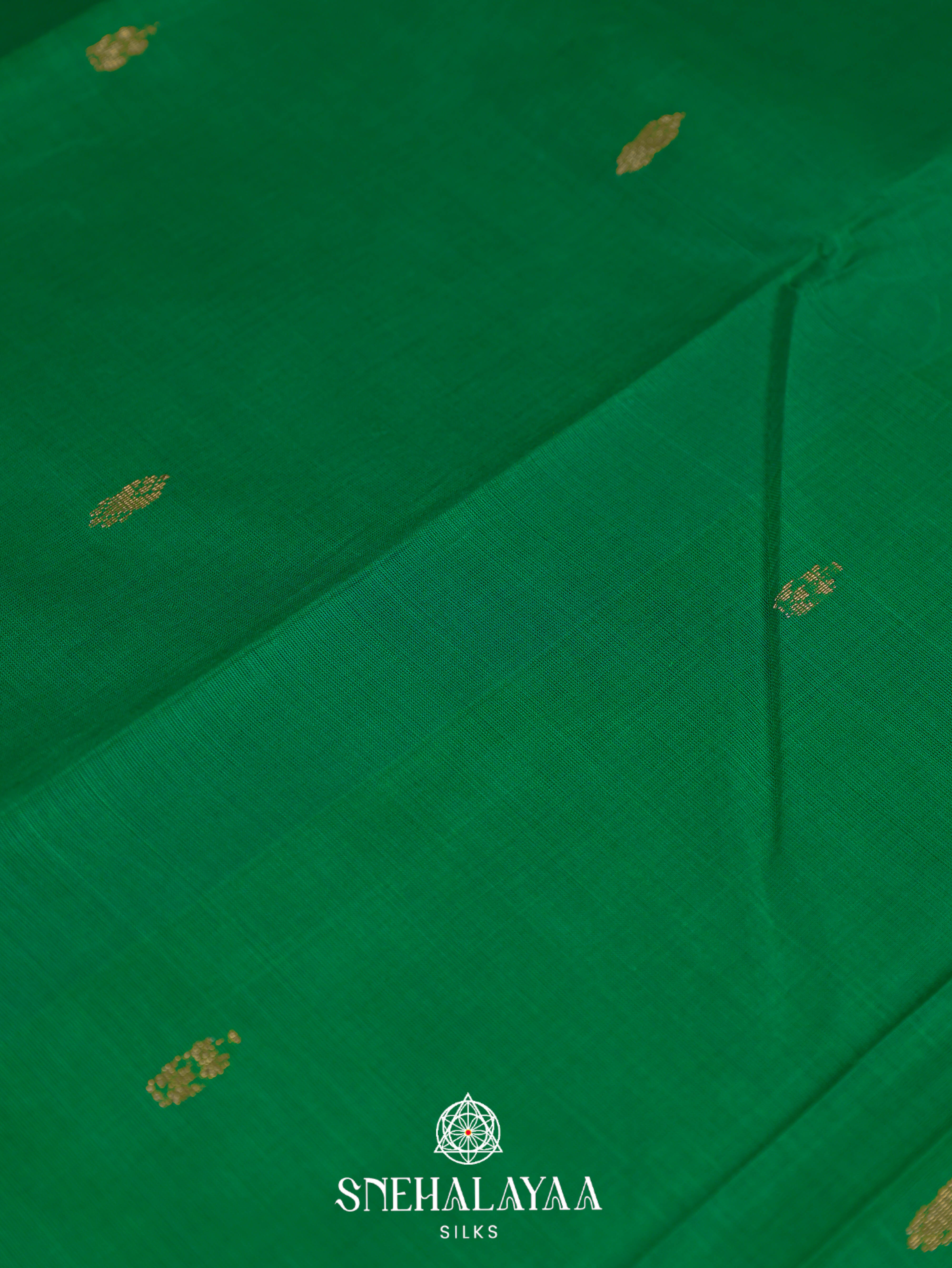 Green Kanchi Cotton Saree