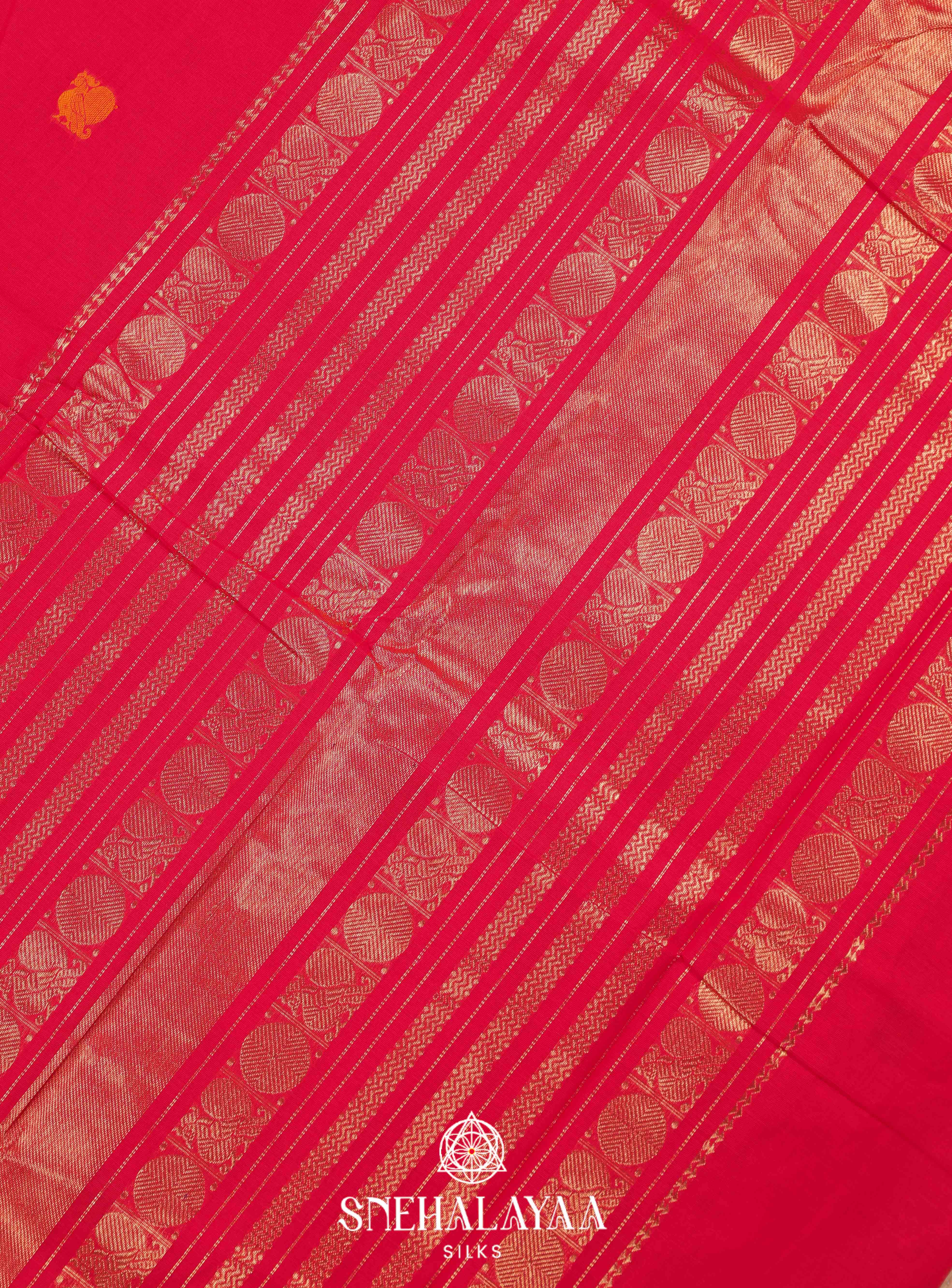 Rani Pink Kanchi Cotton Saree