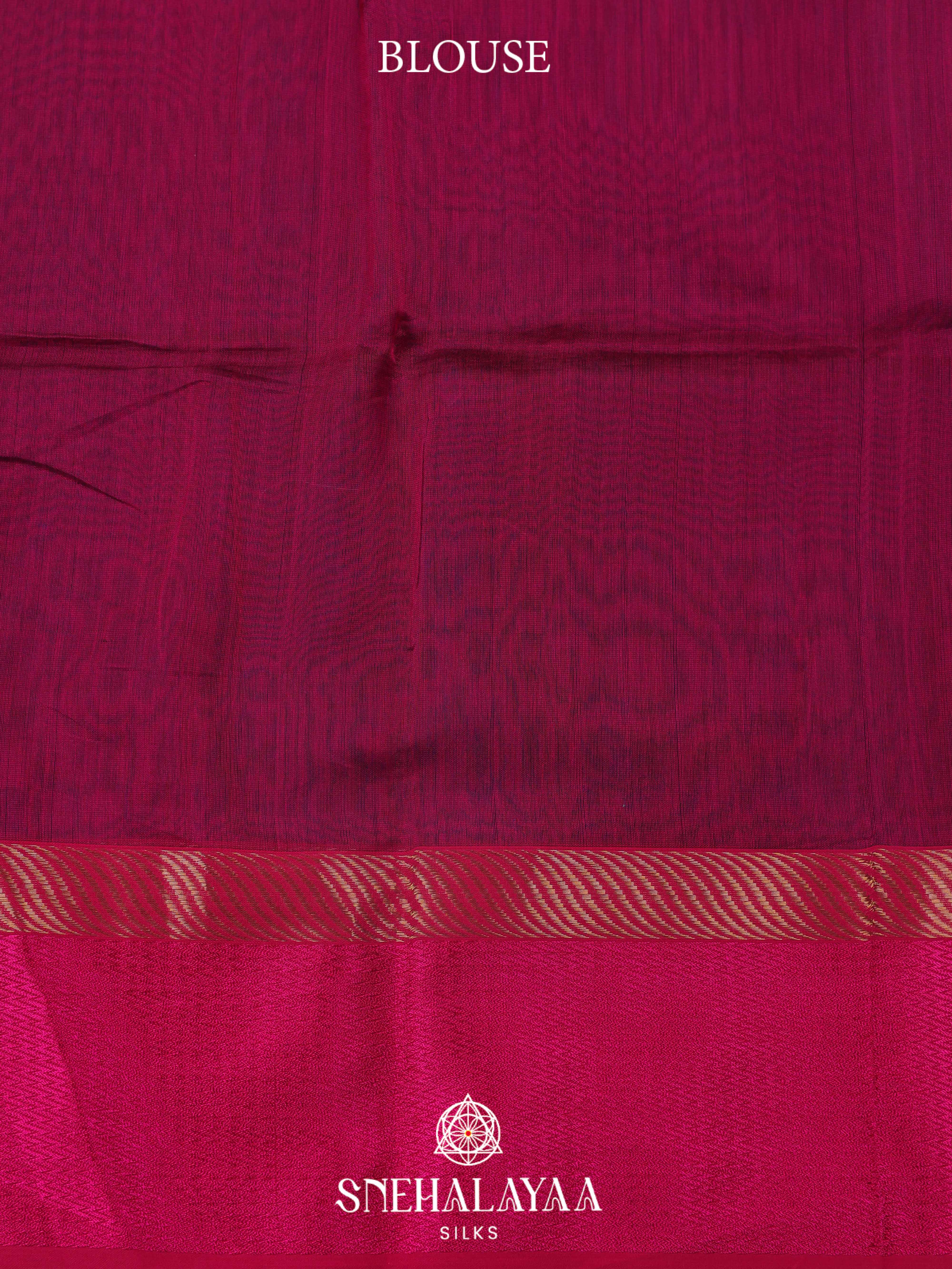 Peacock Blue Maheshwari Silk Cotton Saree