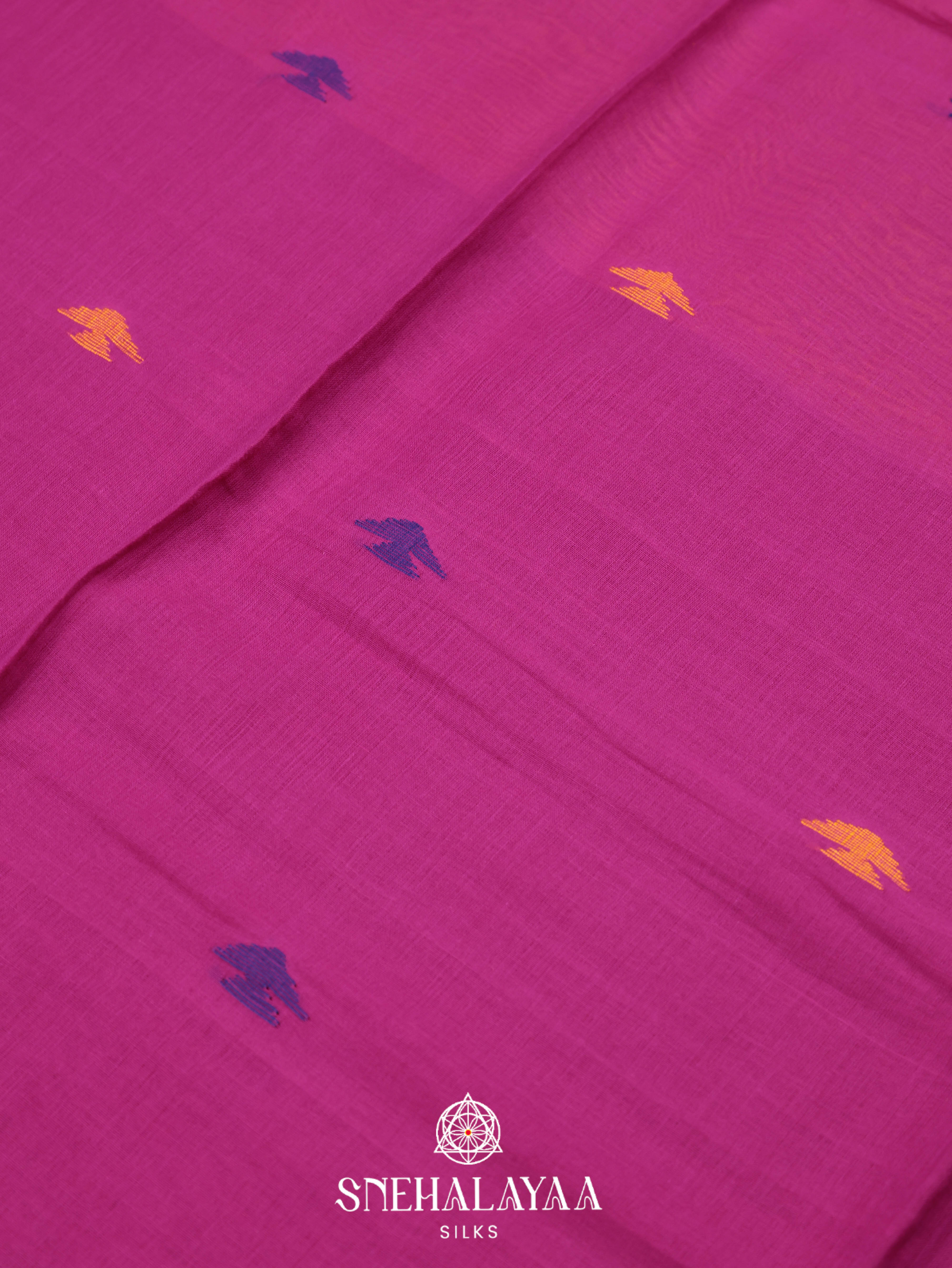 Meganta Bengal Cotton Saree
