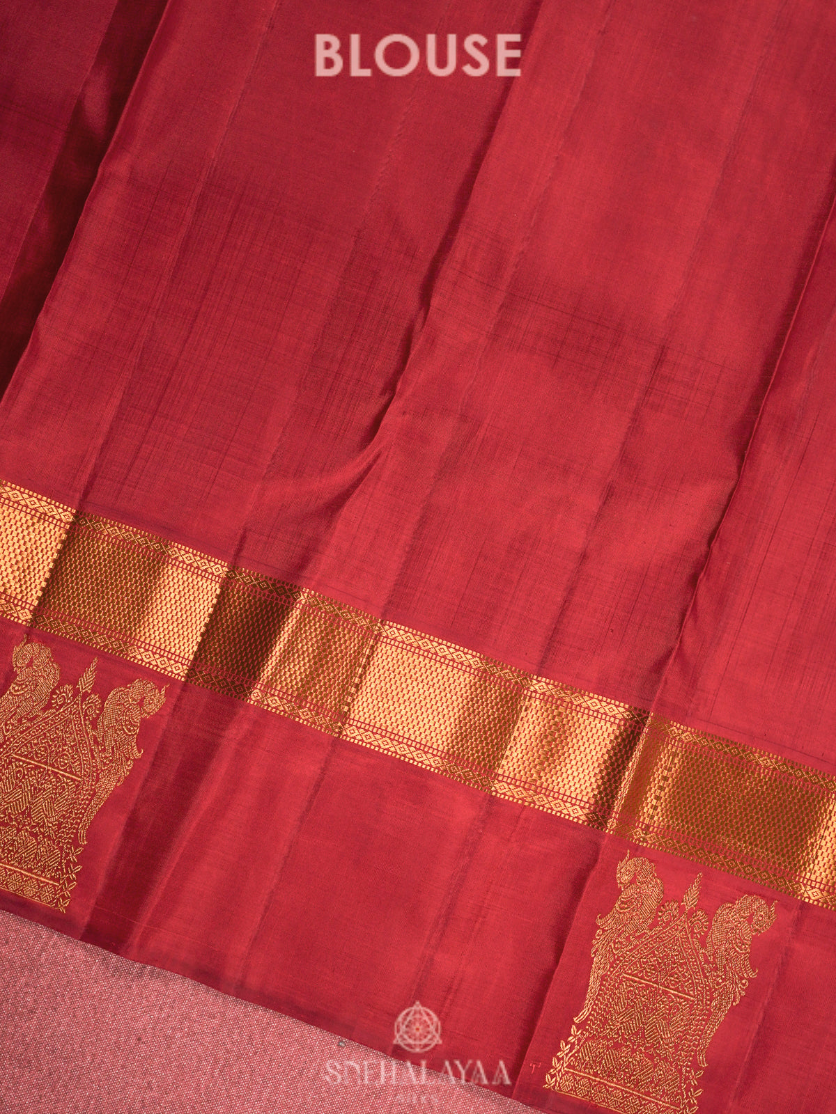 Baby Pink Kanjivaram Silk Saree