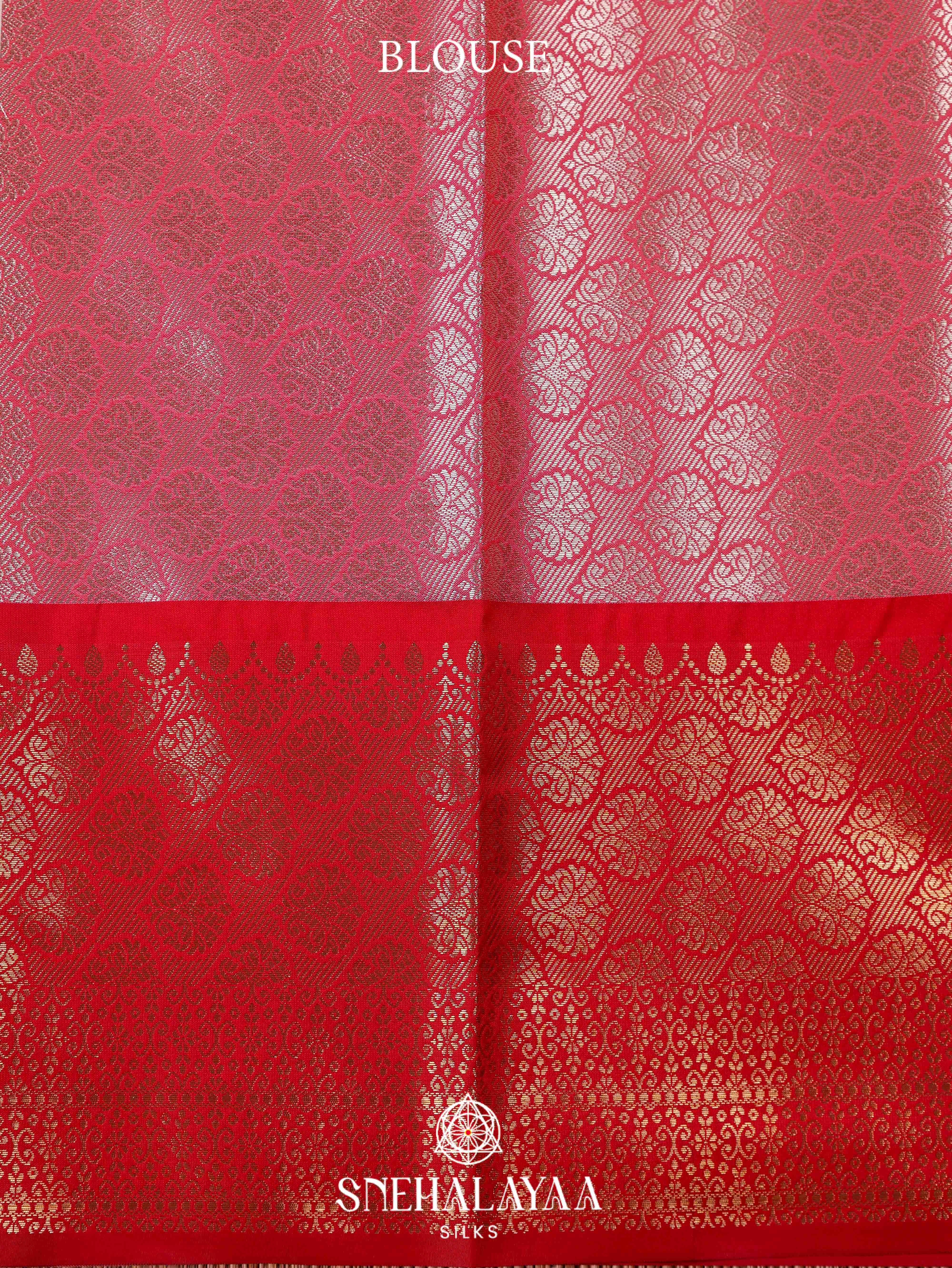 Off White Art Silk Saree
