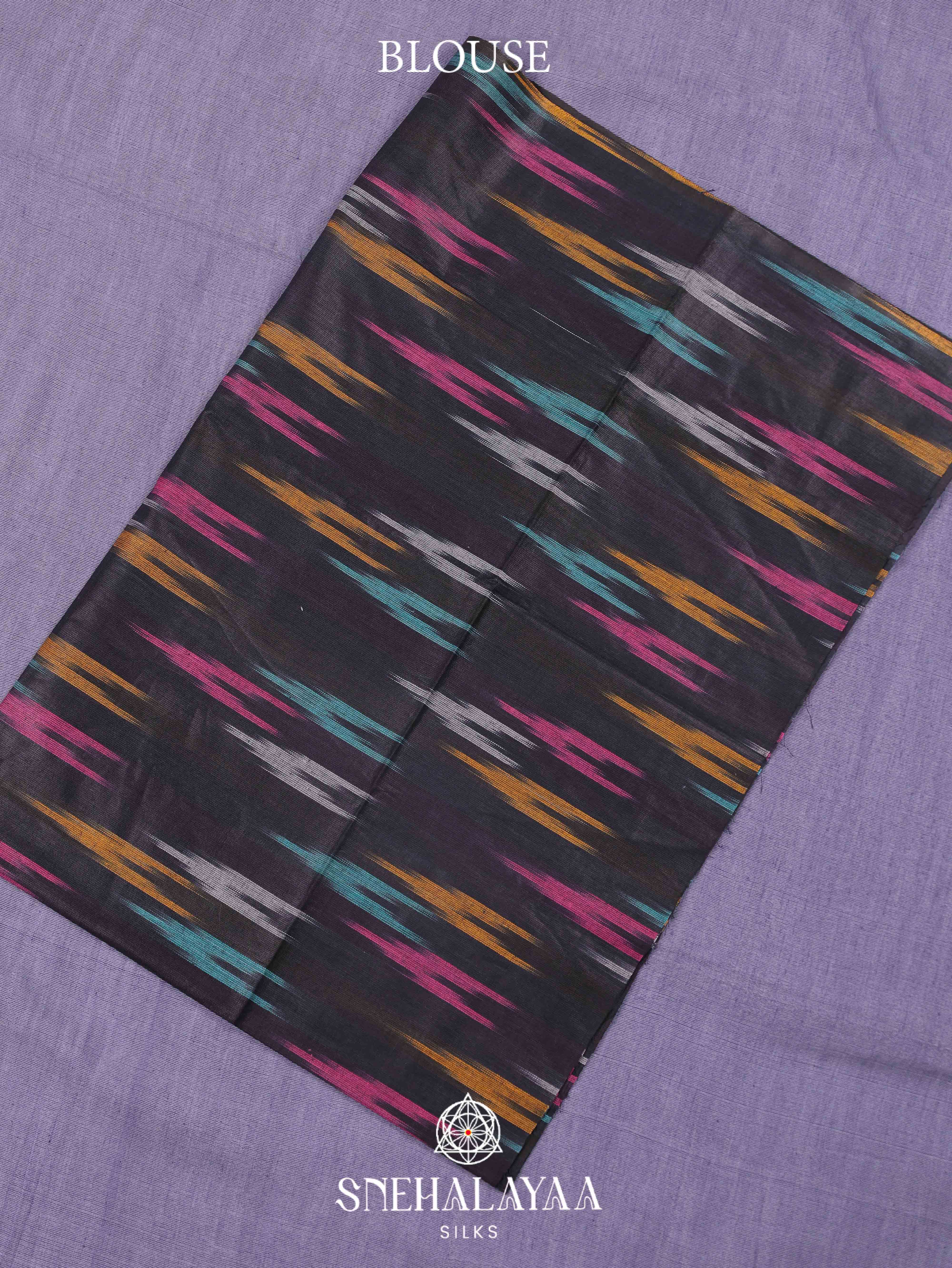 Lavender Khadi Cotton Saree