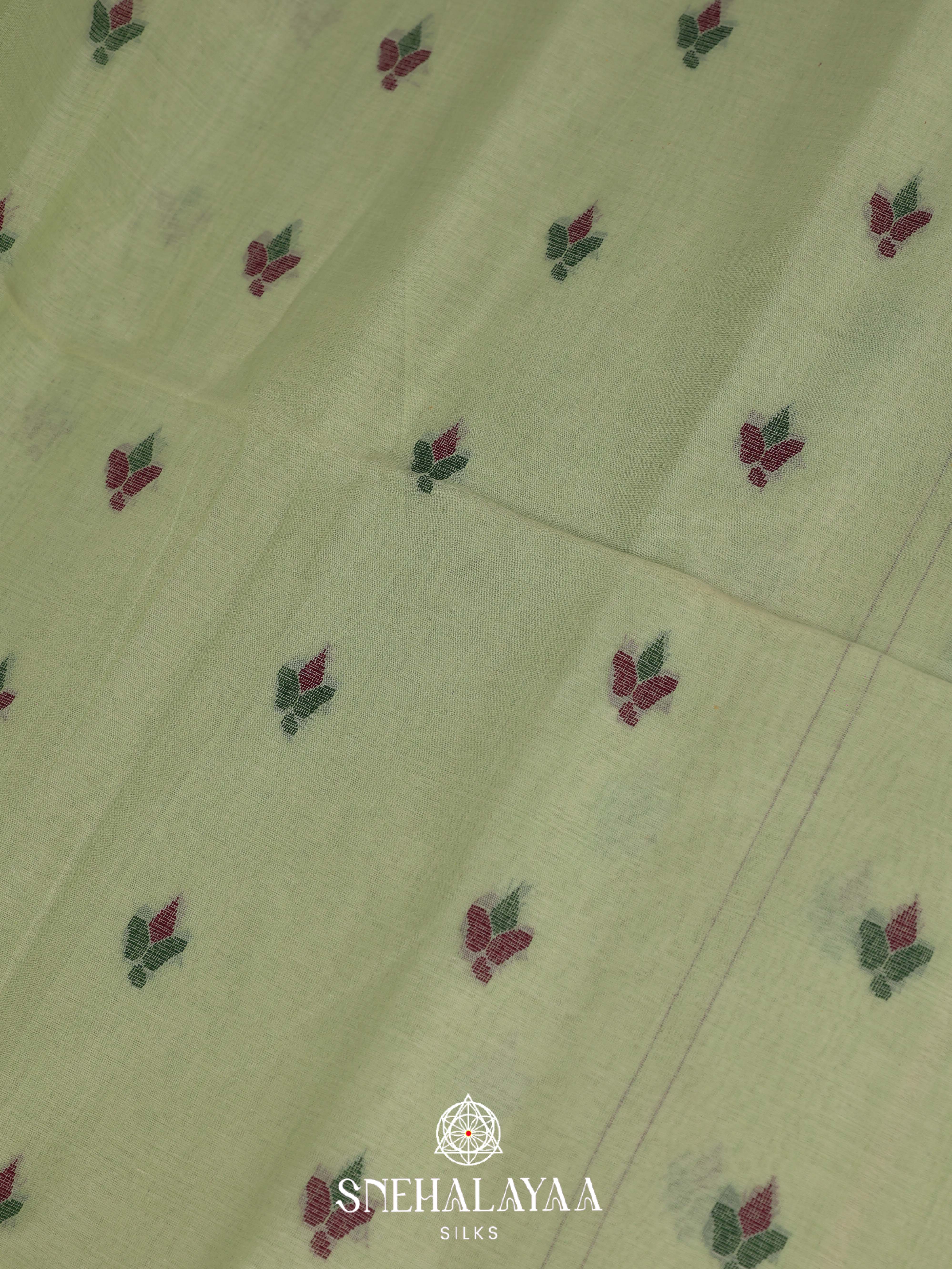 Off white Bengal Cotton Saree