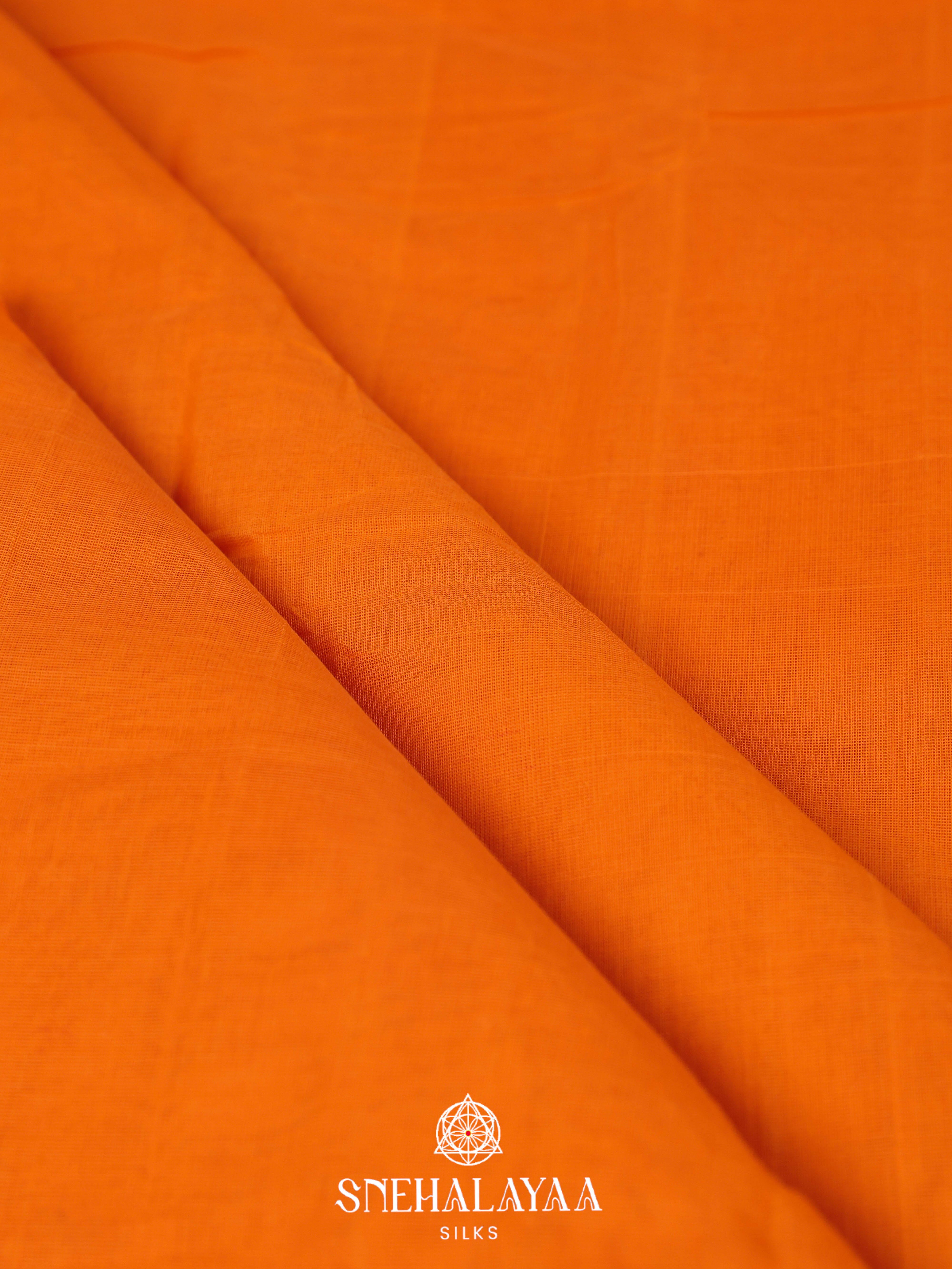 Yellow Gadwal Cotton Saree