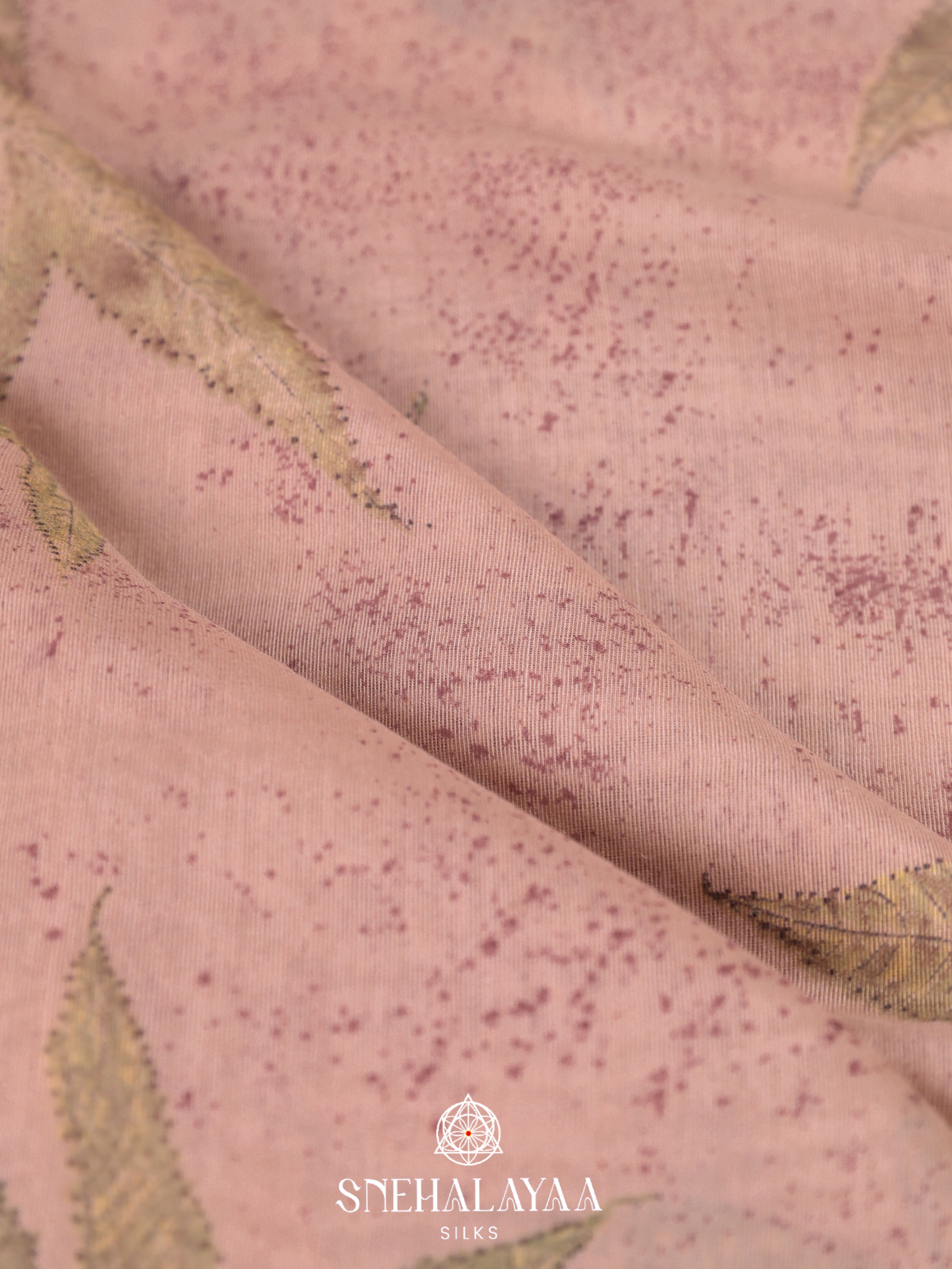 Cream Linen Saree