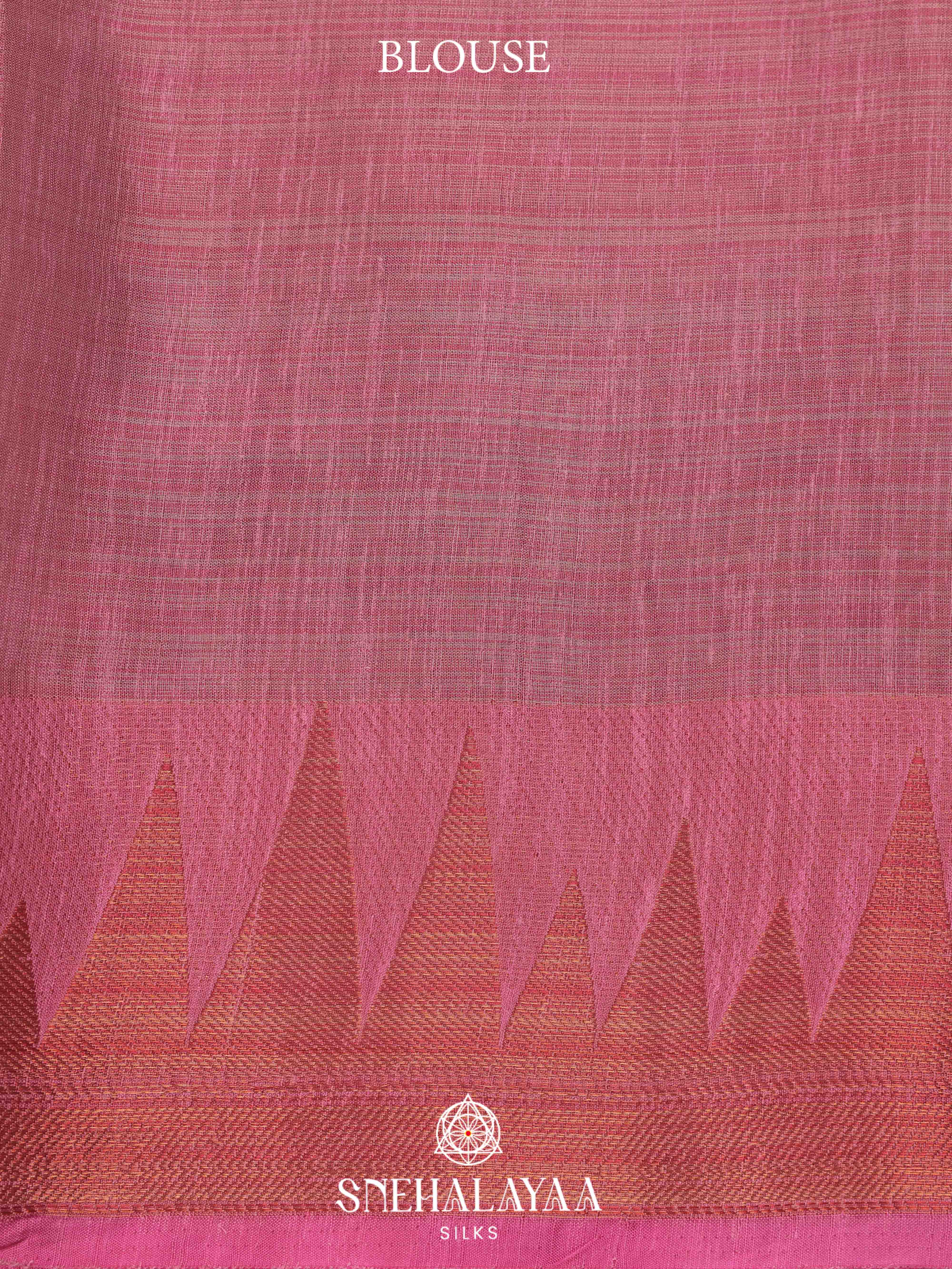 Beige Linen Saree