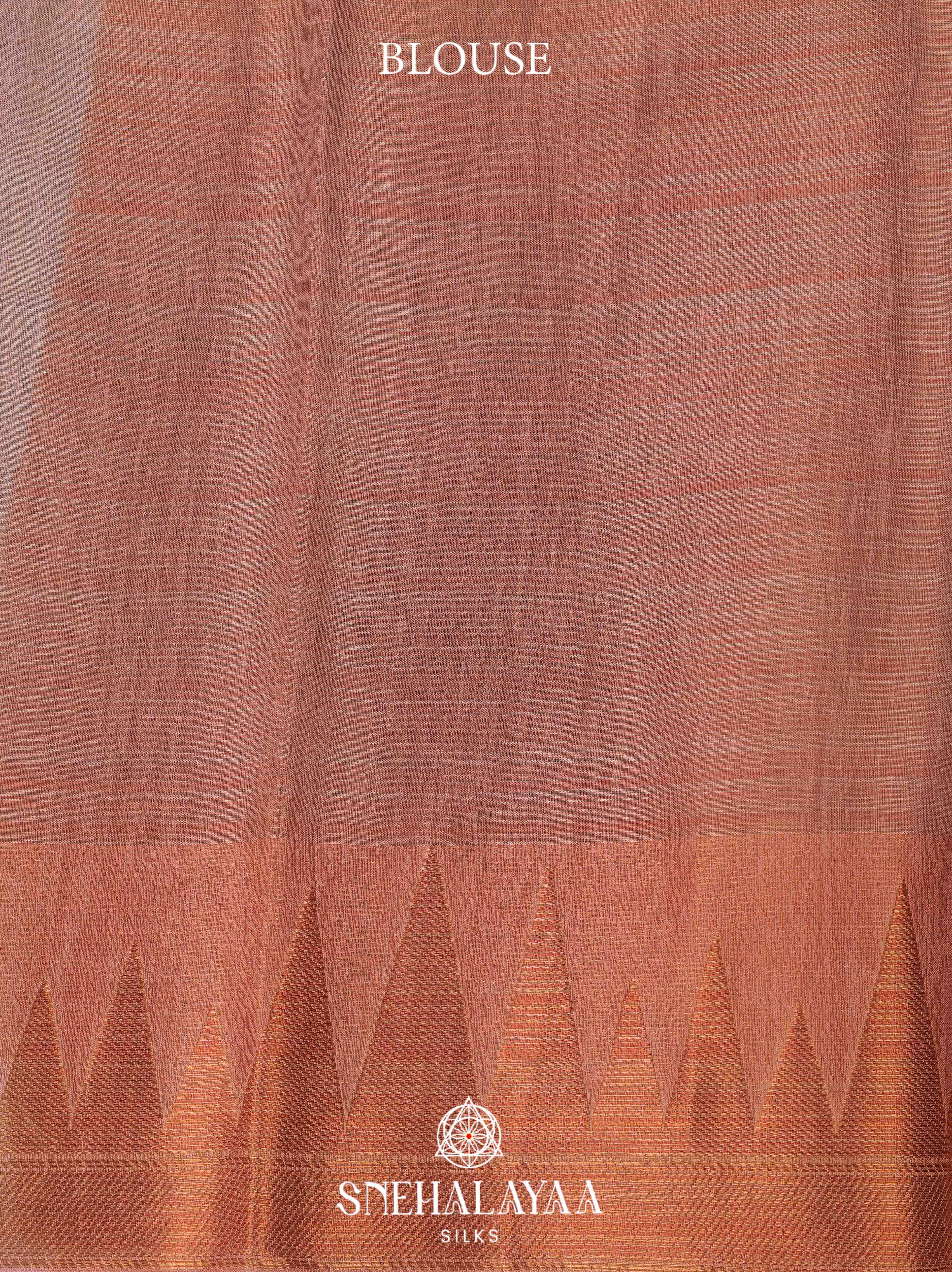Green Linen Saree