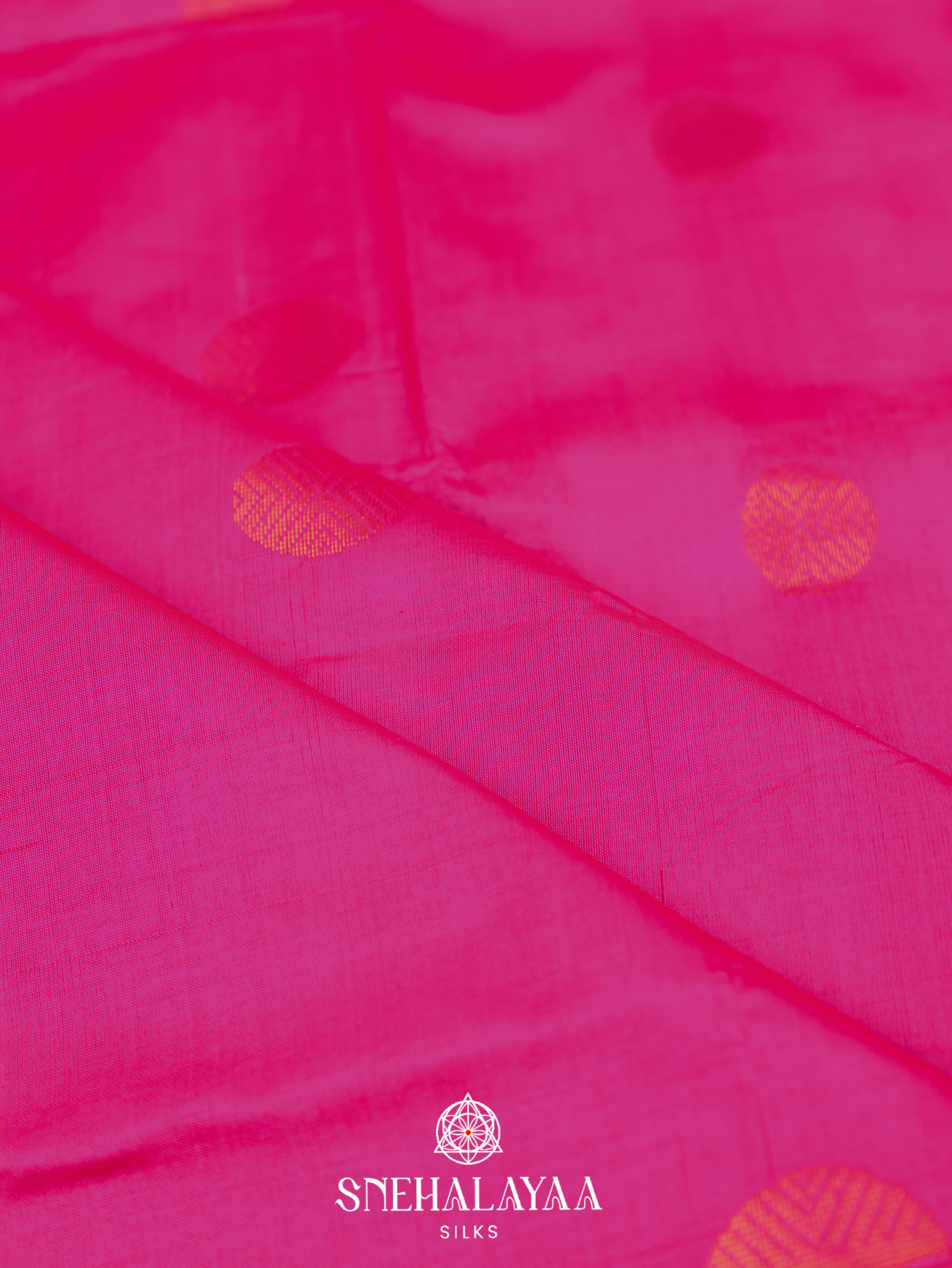 Pink Silk Cotton Saree