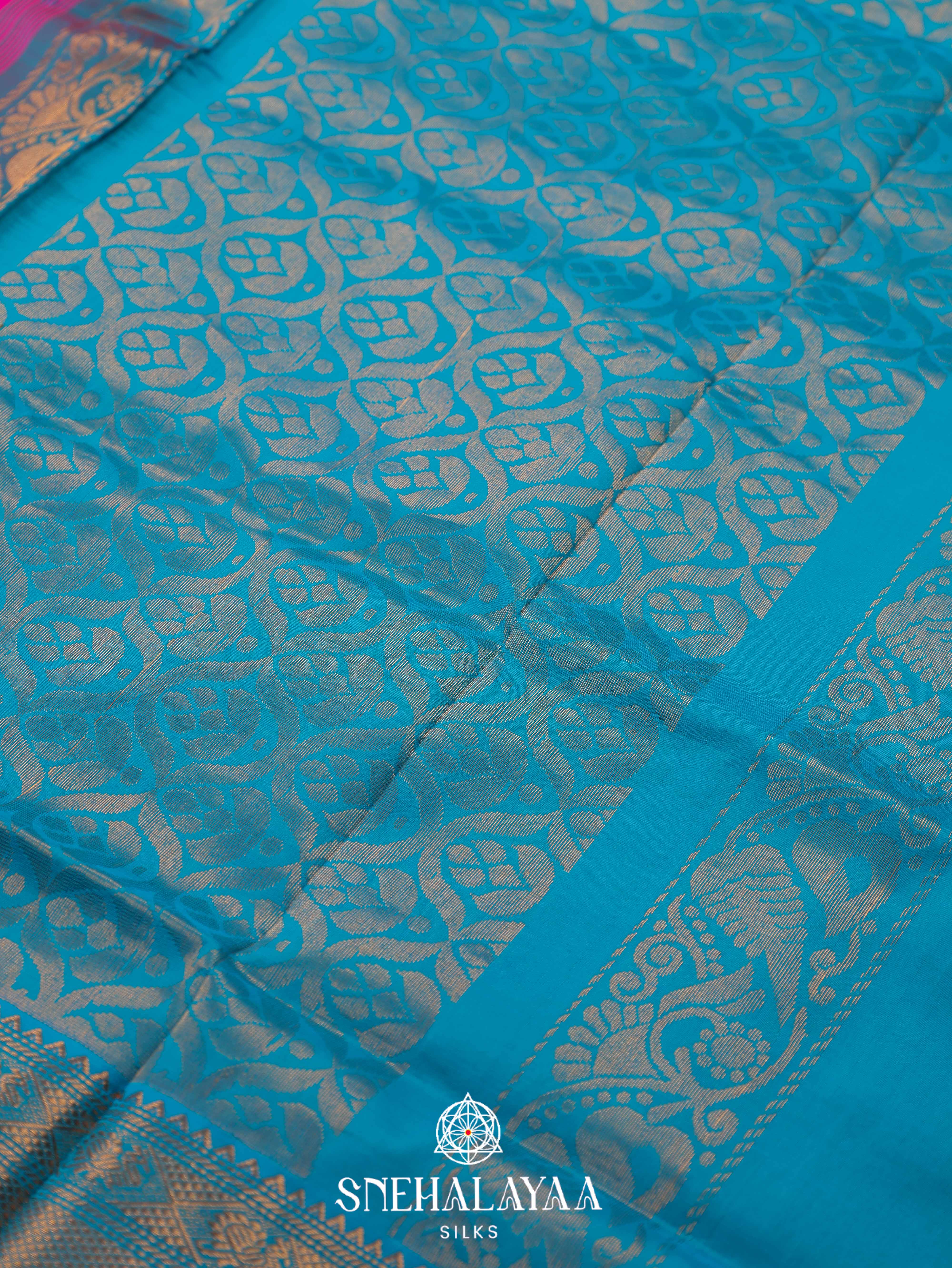 Pink Silk Cotton Saree
