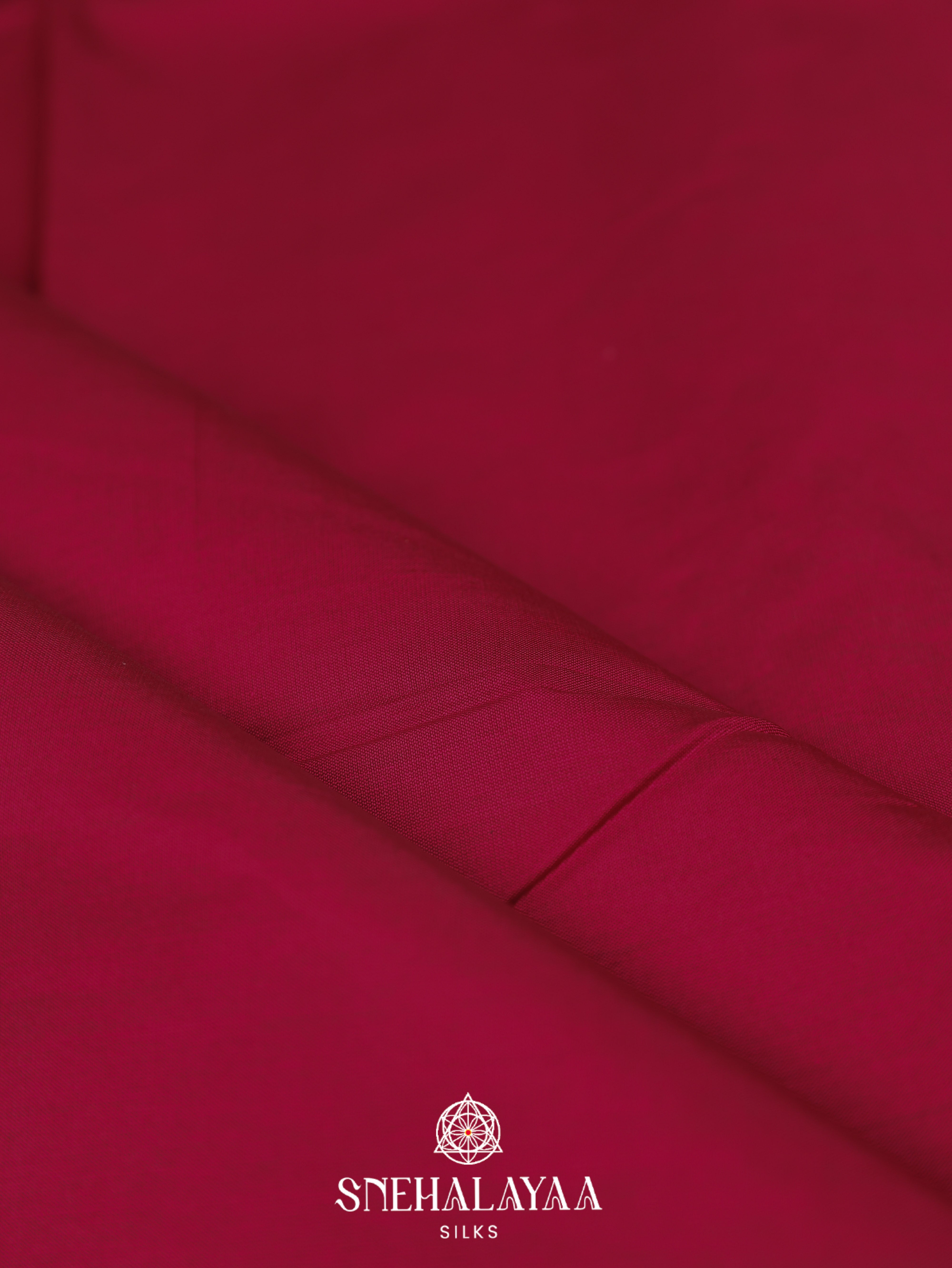 Maroon Silk Cotton Saree