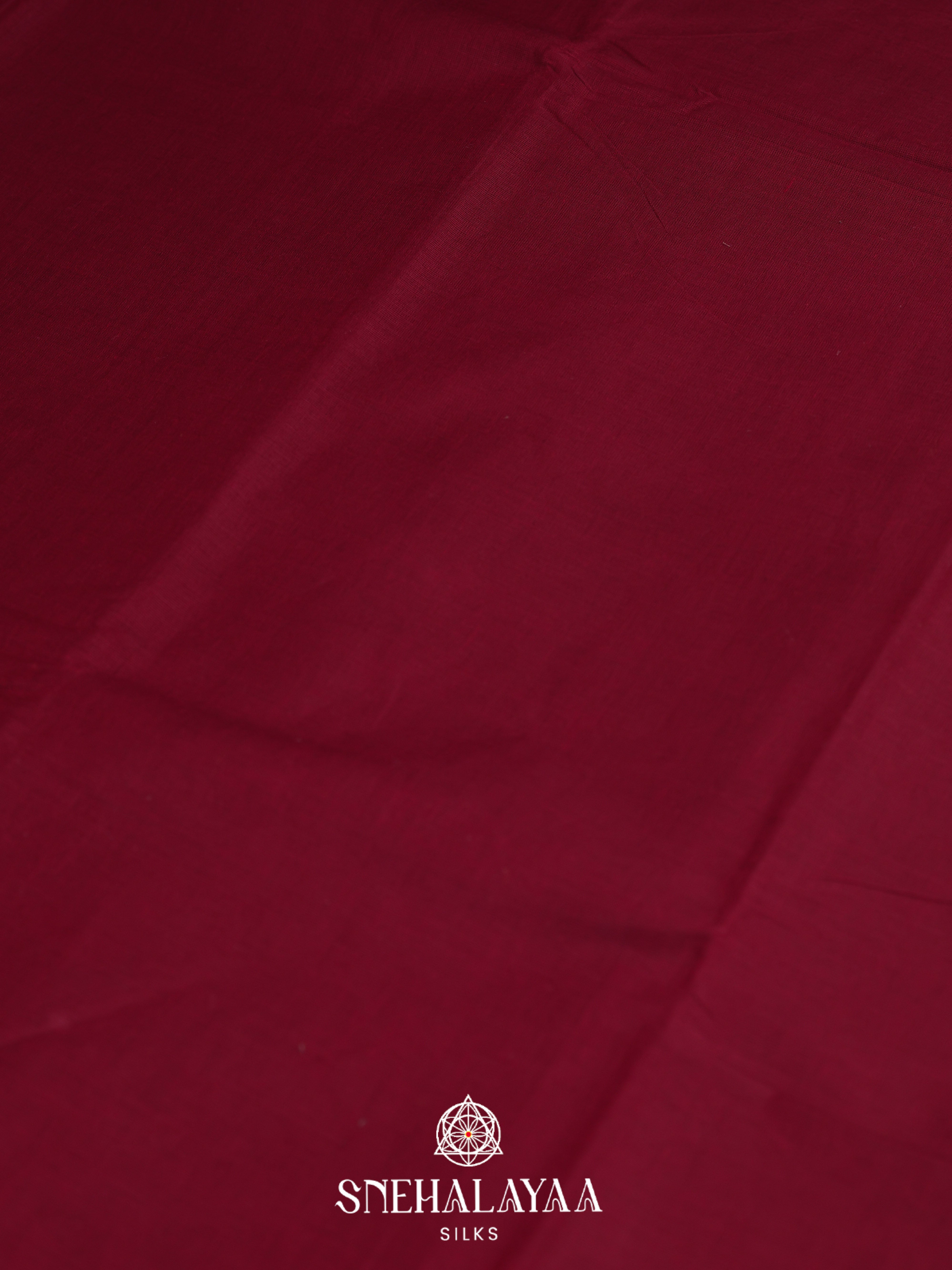 Maroon Chettinad Cotton Saree