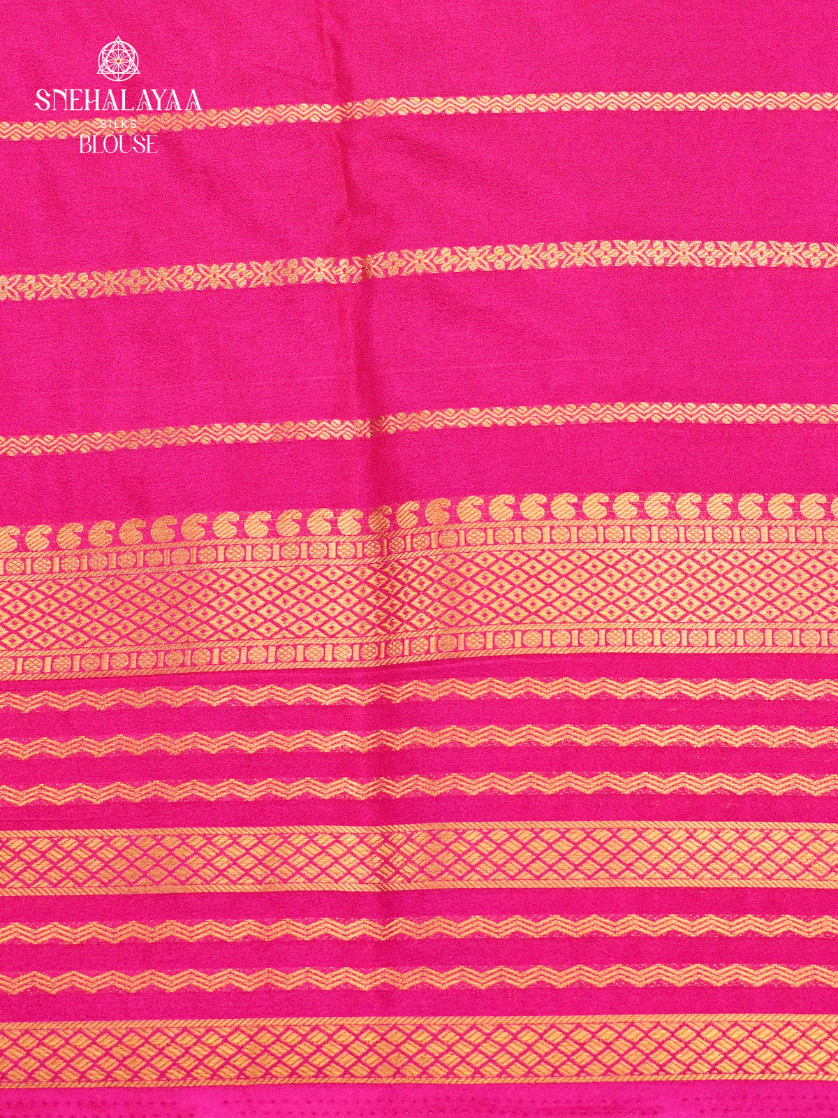 Teal Green Printed Mysore Silk Saree