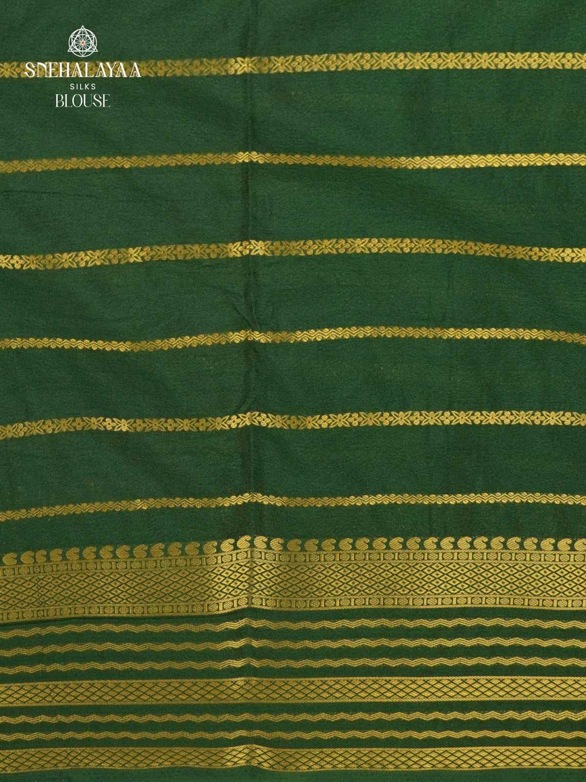 Burgundy Printed Mysore Silk Saree