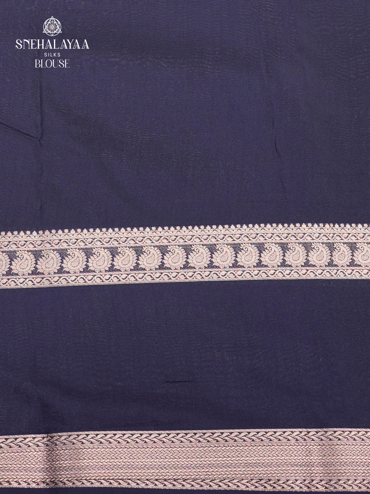 Teal Green Printed Mysore Silk Saree